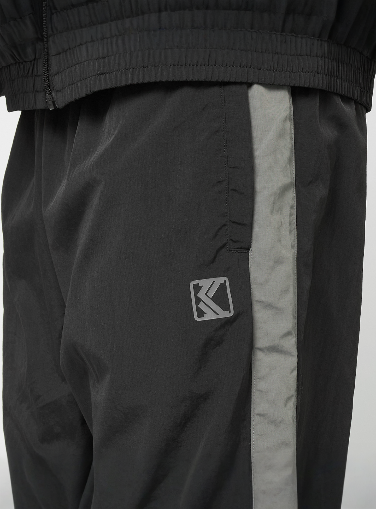 Karl Kani, Og Stripe Trackpants, black, Image 5 of 6
