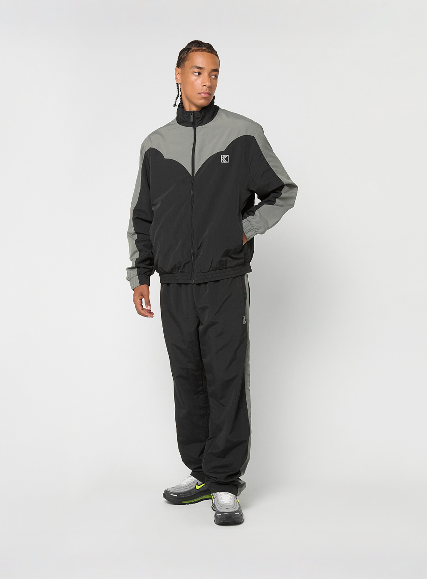 Karl Kani, Og Stripe Trackpants, black, Image 6 of 6