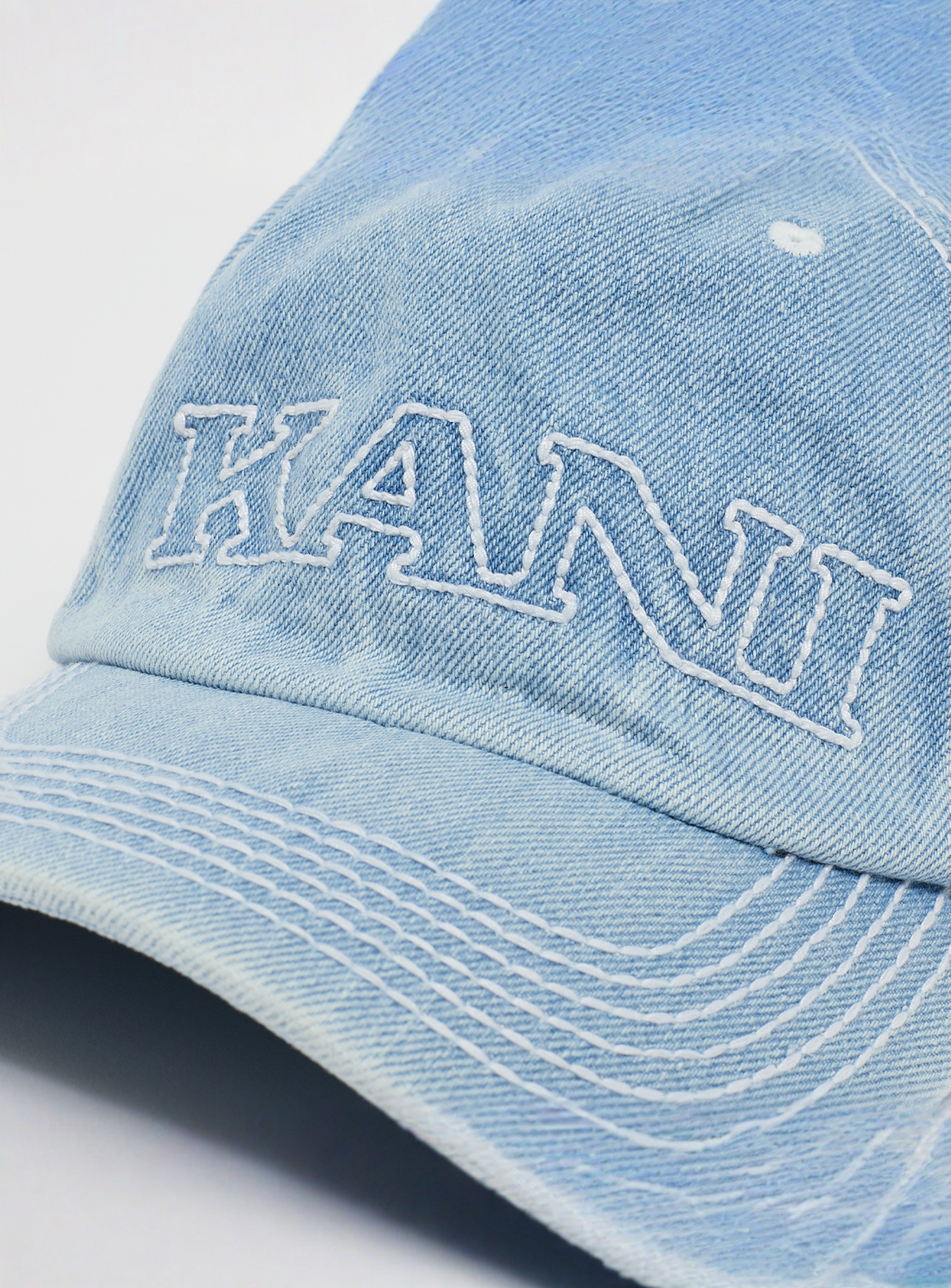 Karl Kani, Retro Baseball Cap, blue, Image 4 of 4