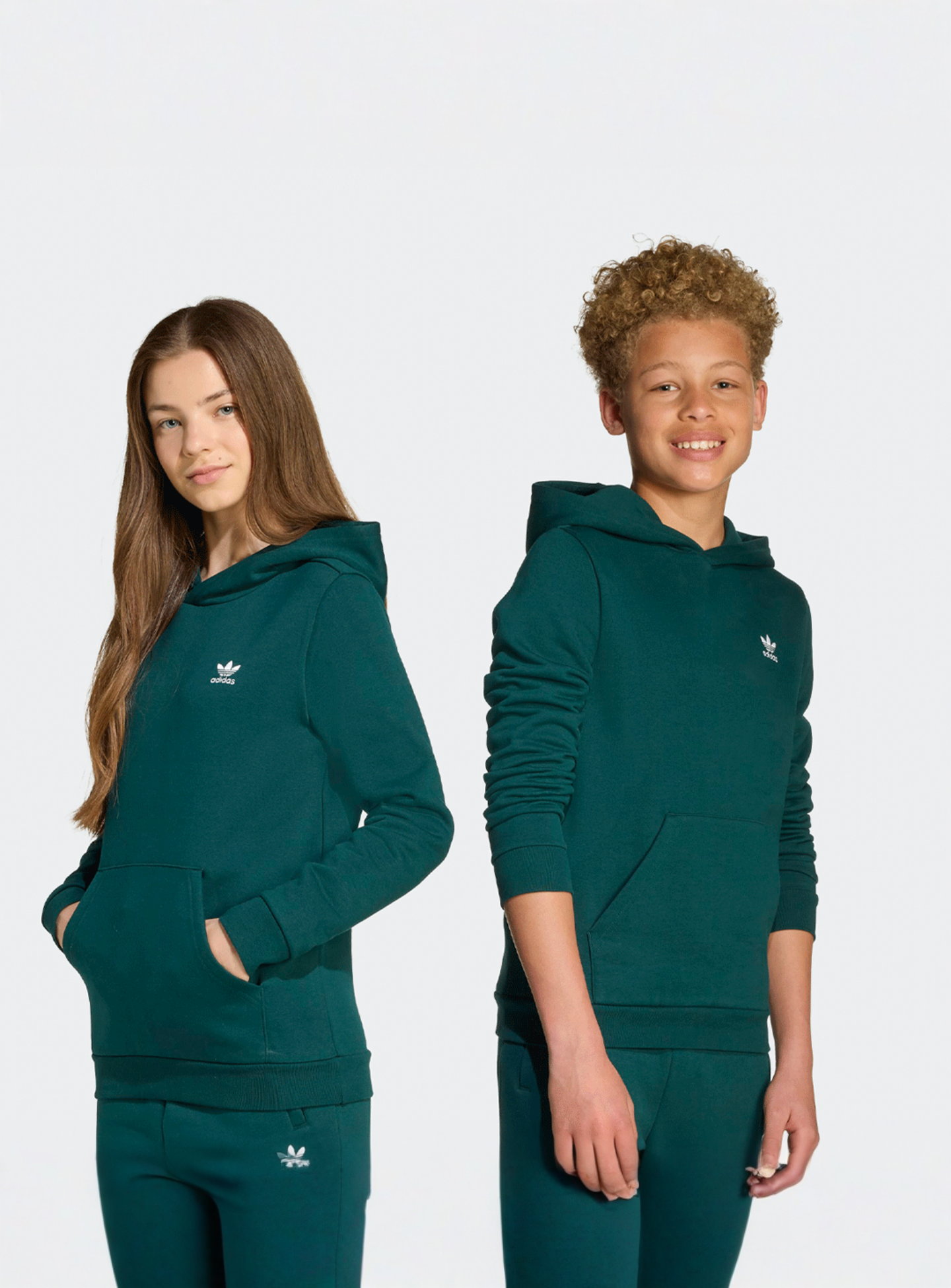 adidas Originals, Hoodie, green, Image 1 of 5