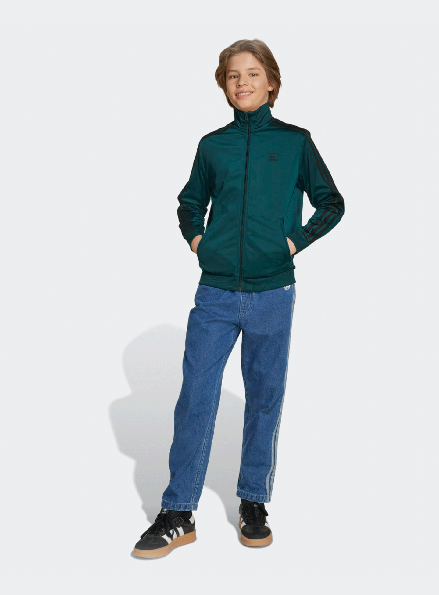 adidas Originals, Firebird Top, green, Image 4 of 4