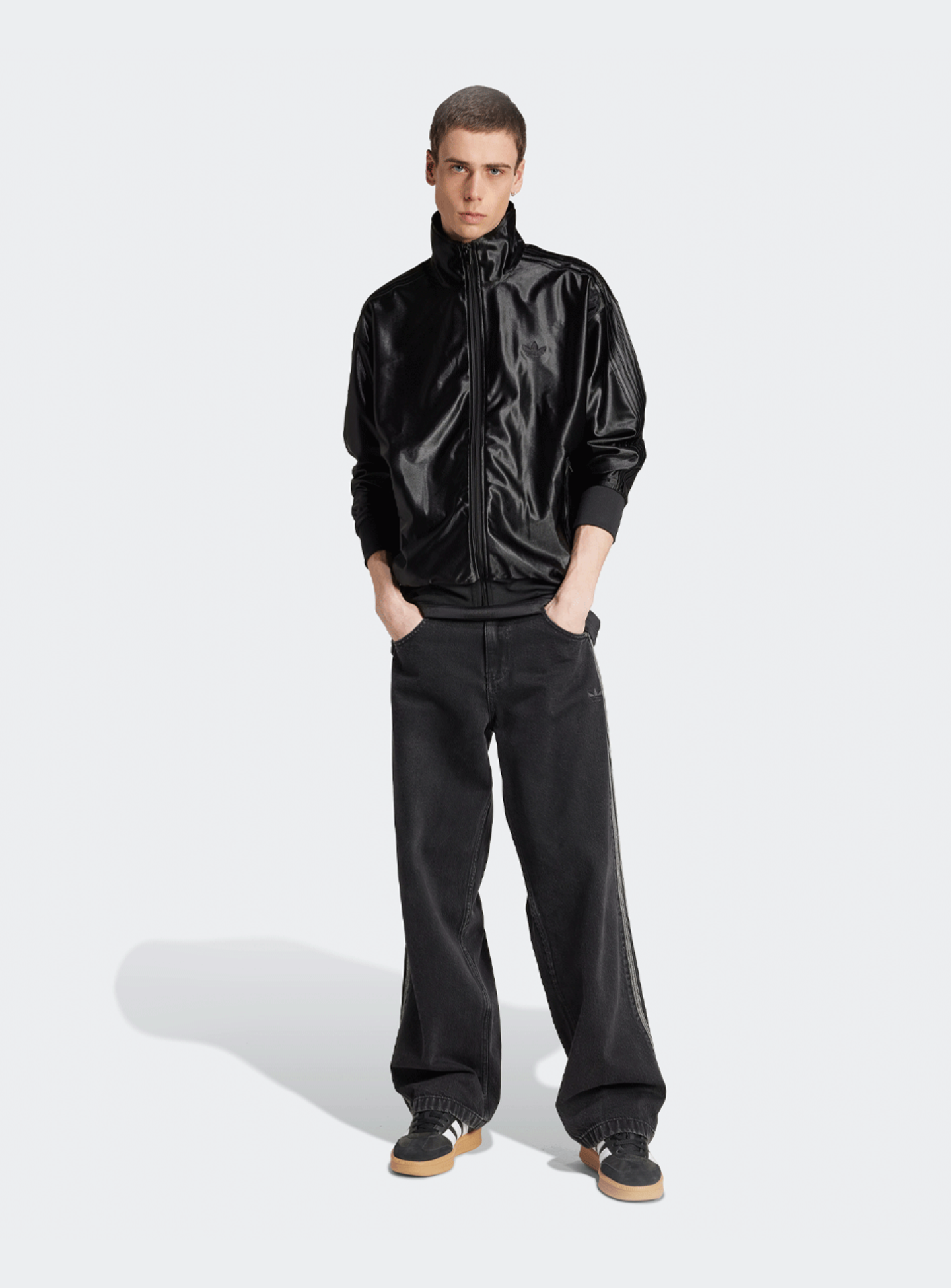 adidas Originals, Firebird Track Top, black, Image 5 of 5