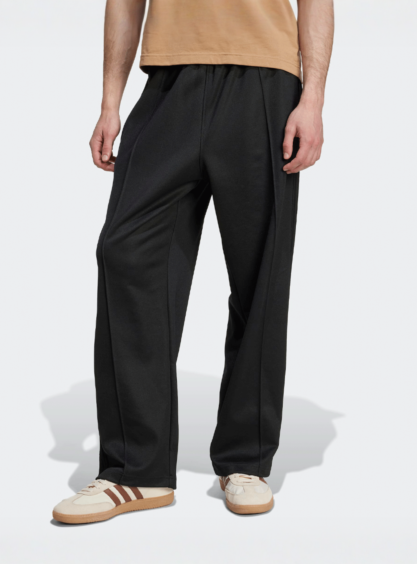 adidas Originals, Baggy Track Pant, black, Image 1 of 5