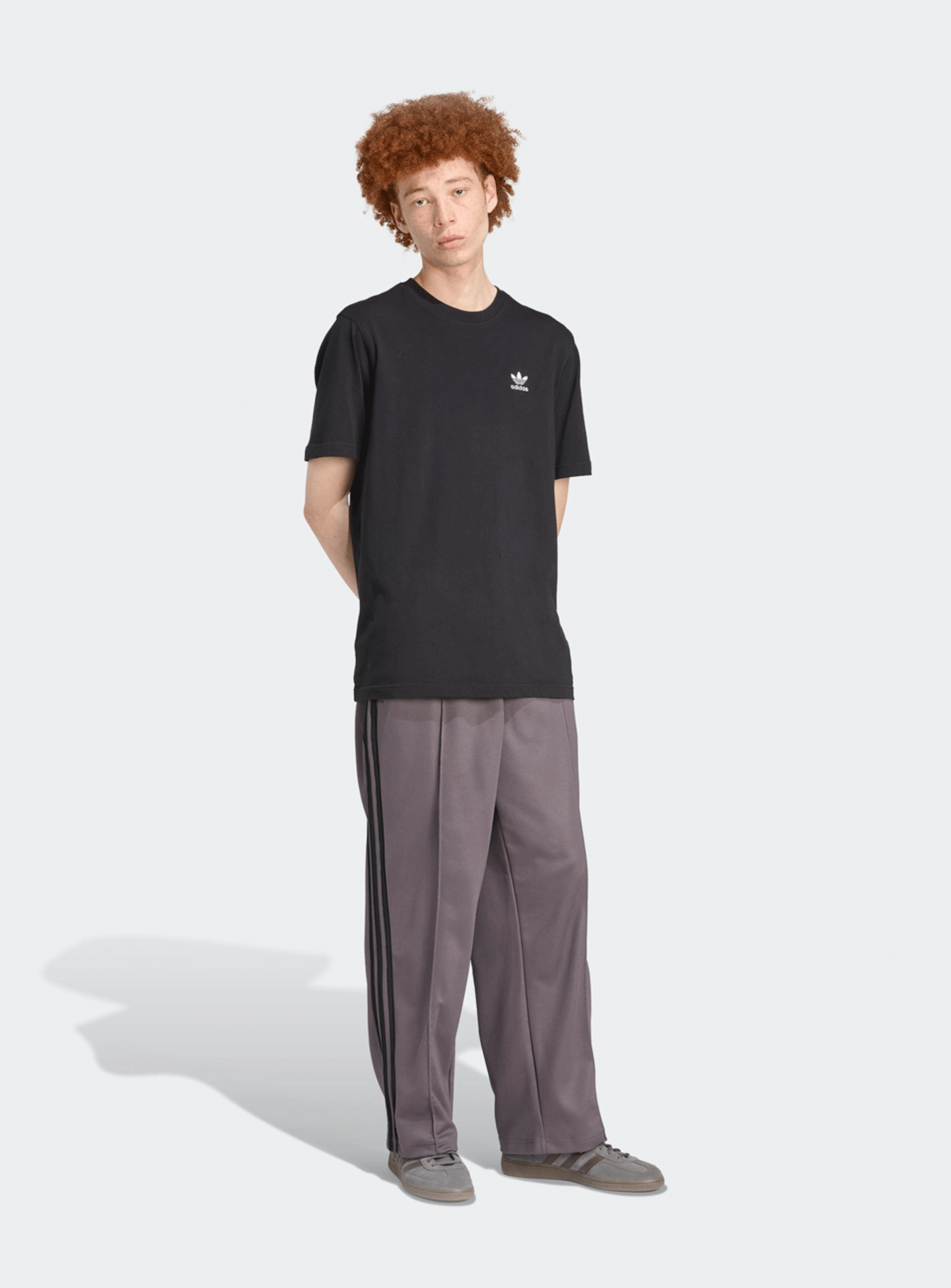 adidas Originals, Baggy Track Pant, grey, Image 5 of 5