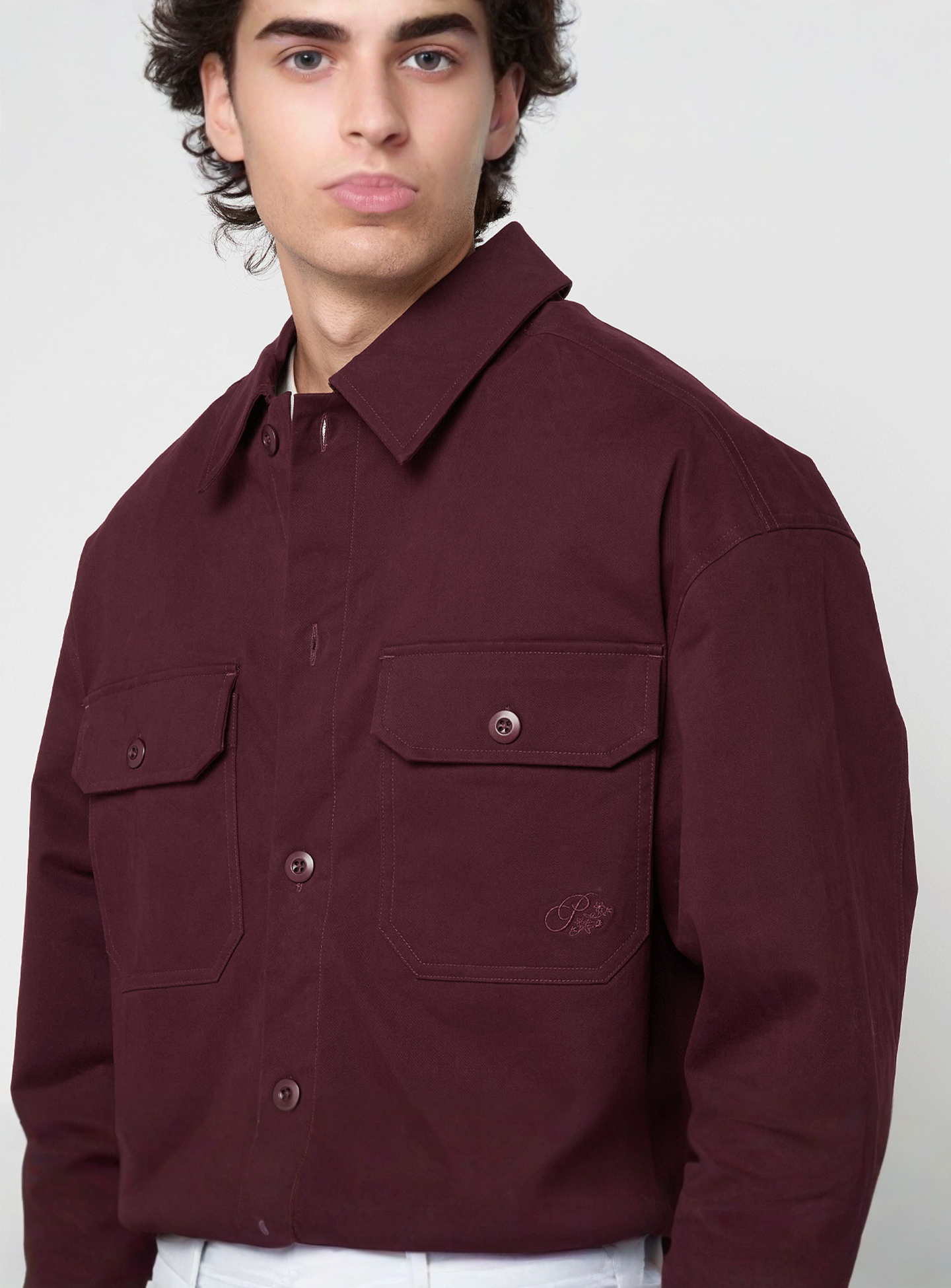 Prohibited, Scout Overshirt, red, Image 3 of 4