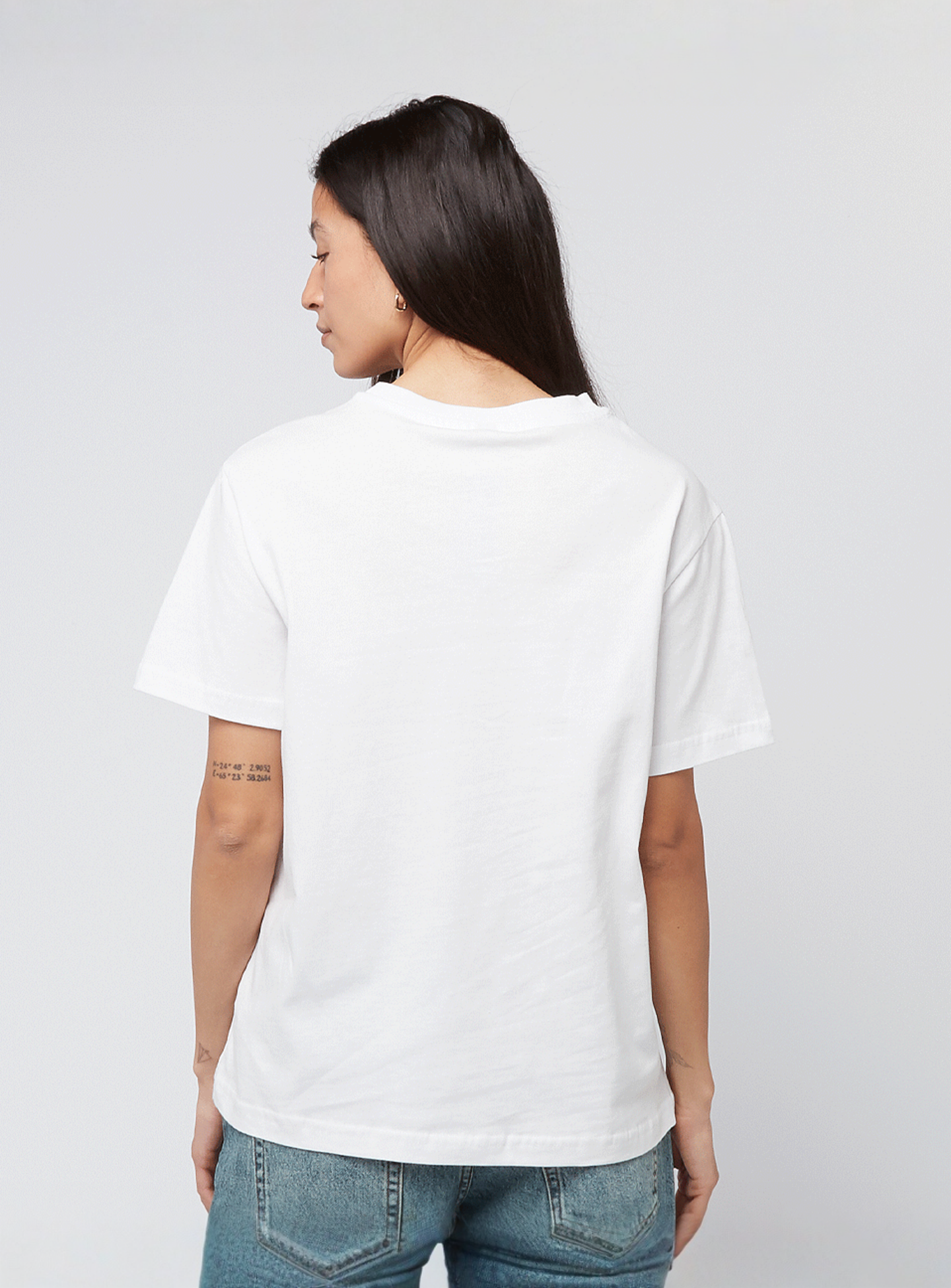 Miss Tee, Lil Dramatic Tee, white, Image 2 of 4