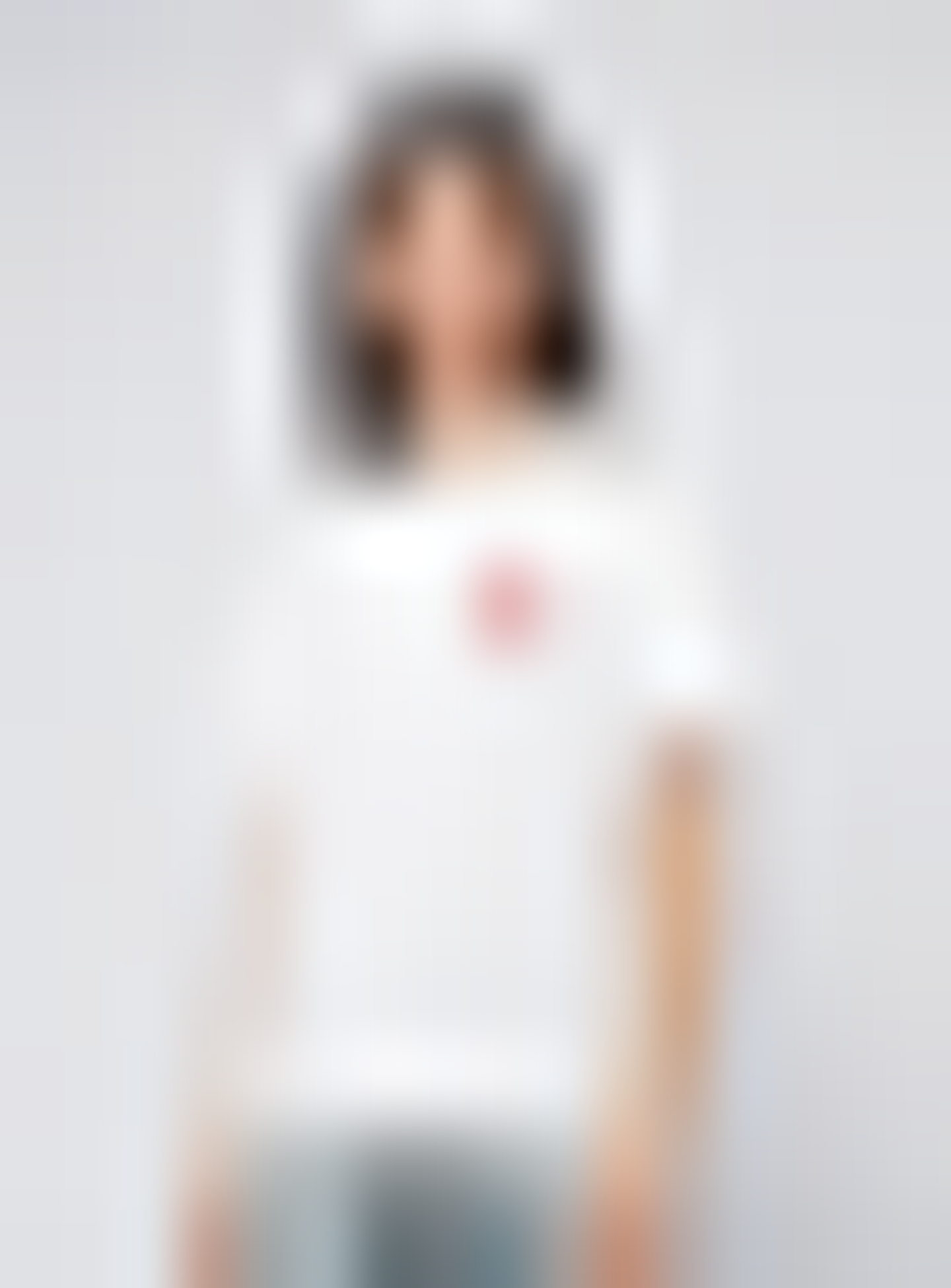 Miss Tee, Cherrie Lovers Tee, white, Image 2 of 4