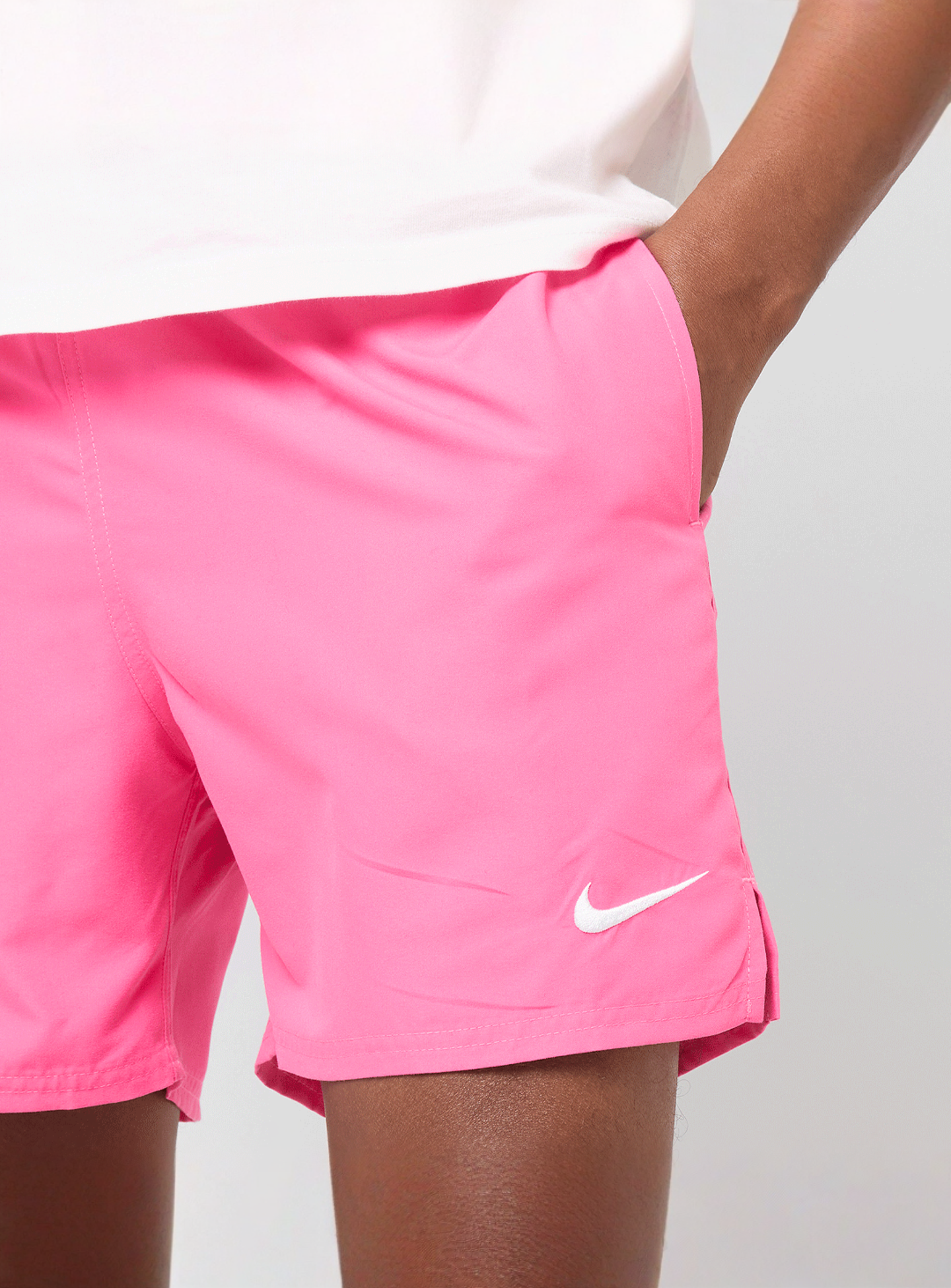 Nike, 5" Volley Short, light pink, Image 3 of 4