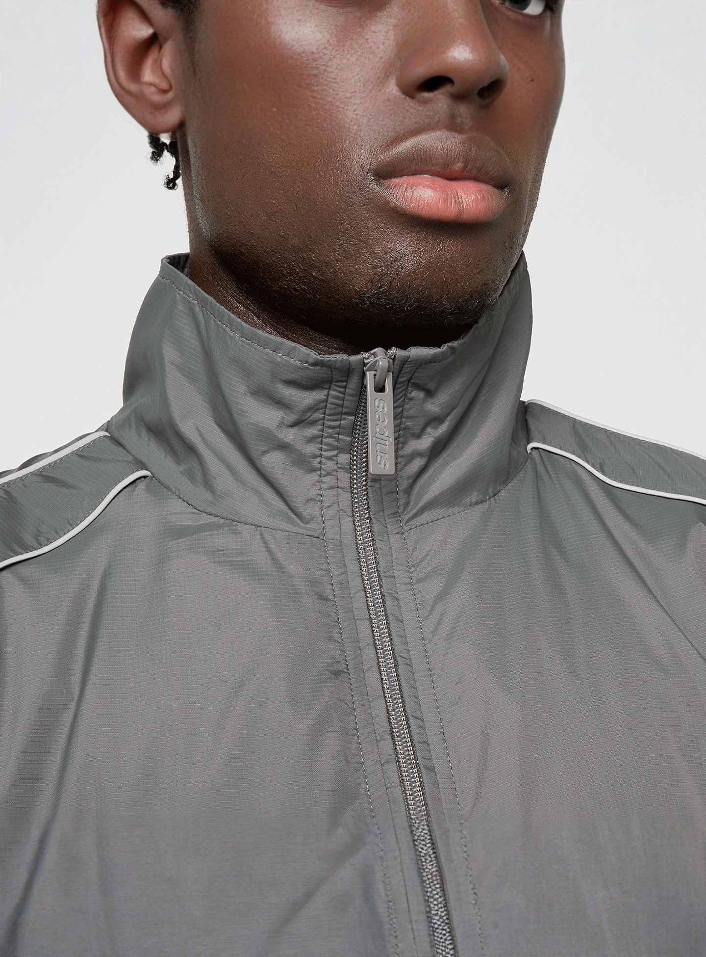 SNIPES, S Cube Essential Track Jacket, grey, Image 3 of 6