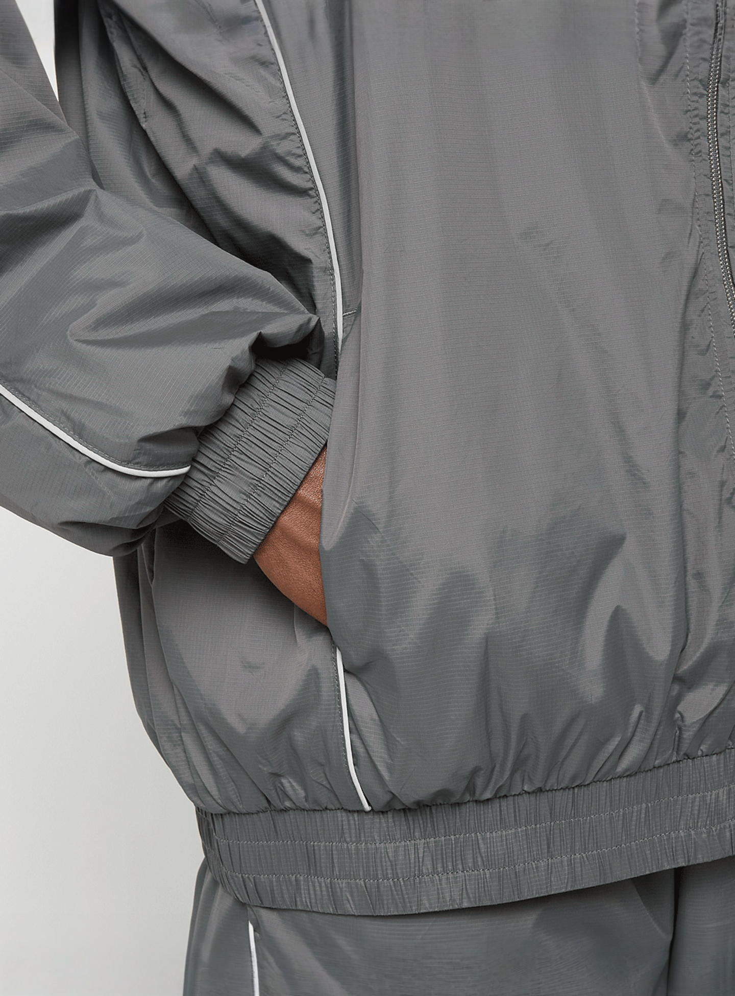 SNIPES, S Cube Essential Track Jacket, grey, Image 4 of 6