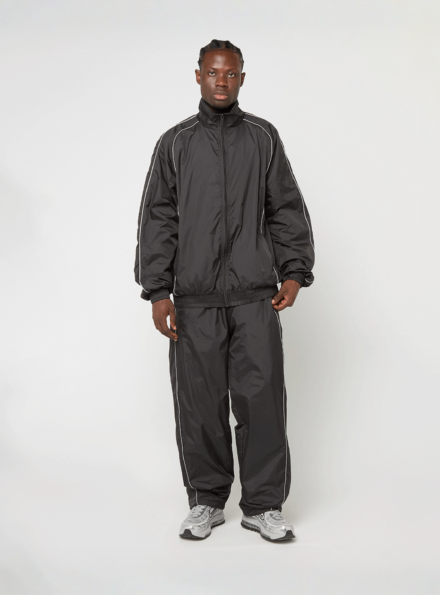 SNIPES, S Cube Essential Track Pants, black, Image 5 of 6