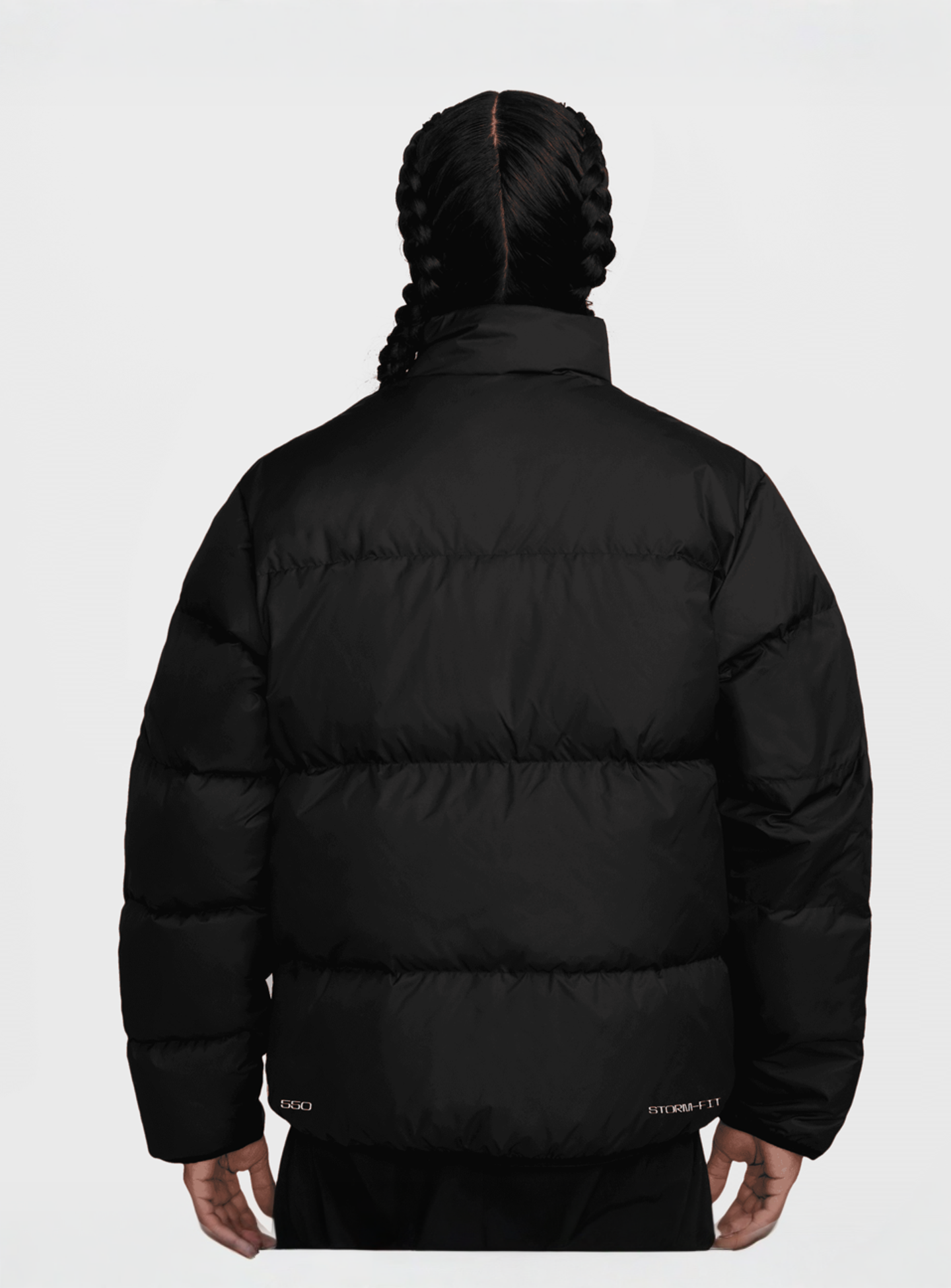 Nike, M SF CLUB PUFFER JACKET 650 black/white, black, Image 2 of 5