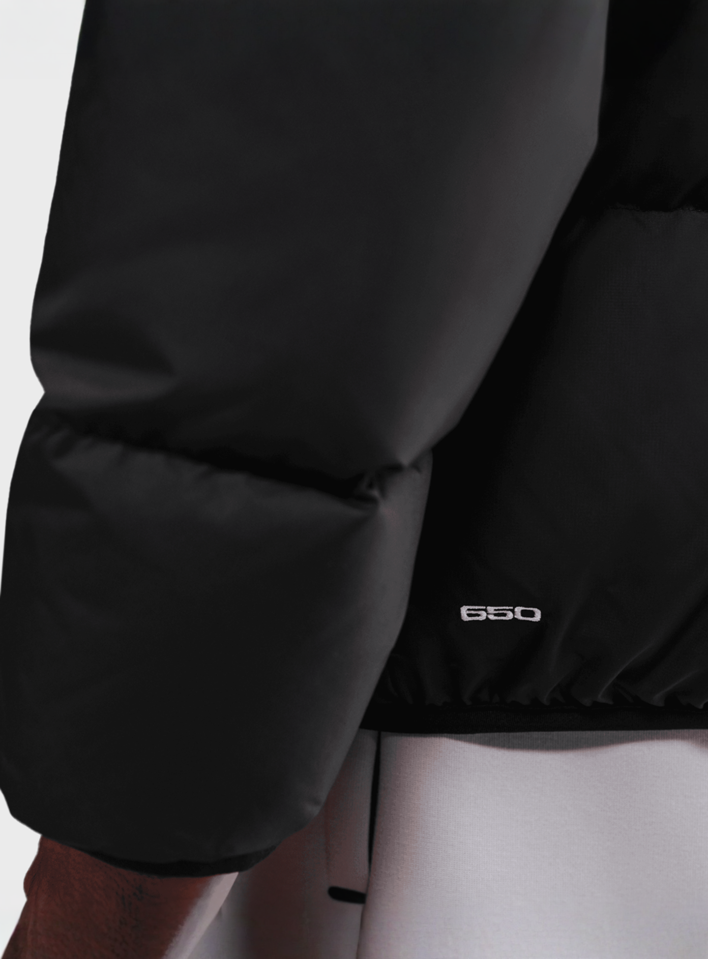 Nike, M SF CLUB PUFFER JACKET 650 black/white, black, Image 5 of 5