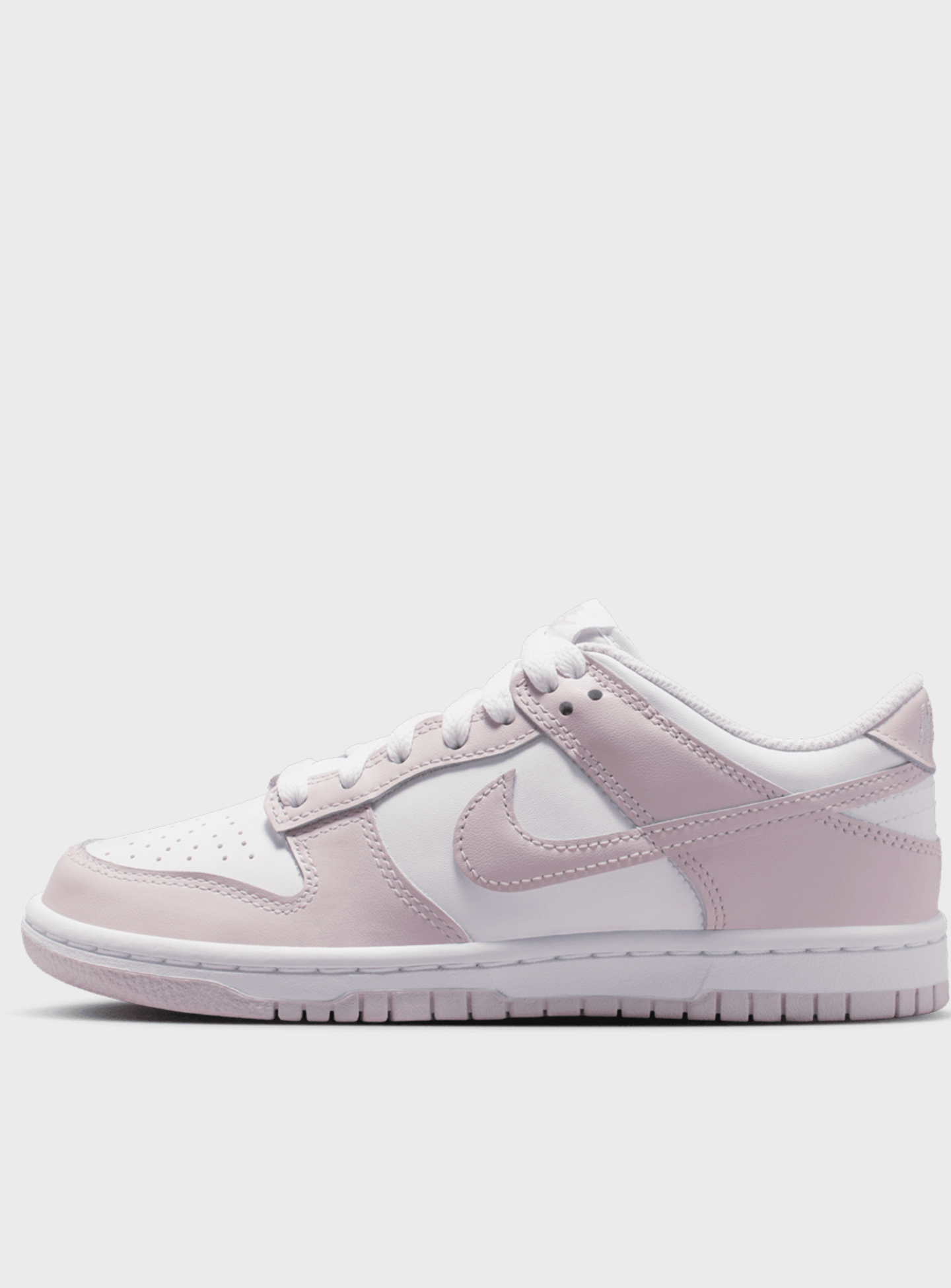 Nike, Dunk Low (GS), white, Image 1 of 8