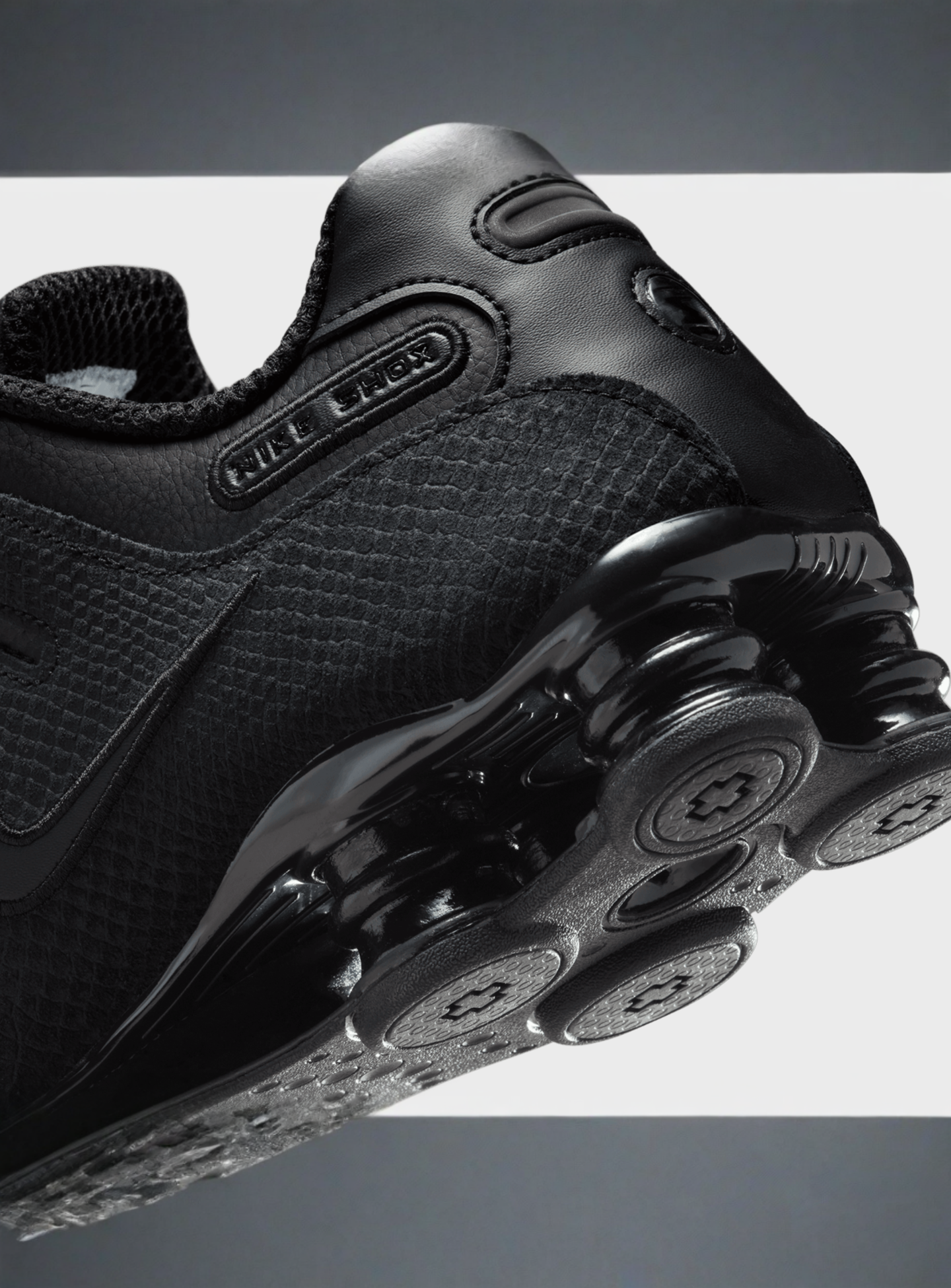 Nike, Shox NZ, black, Image 8 of 8