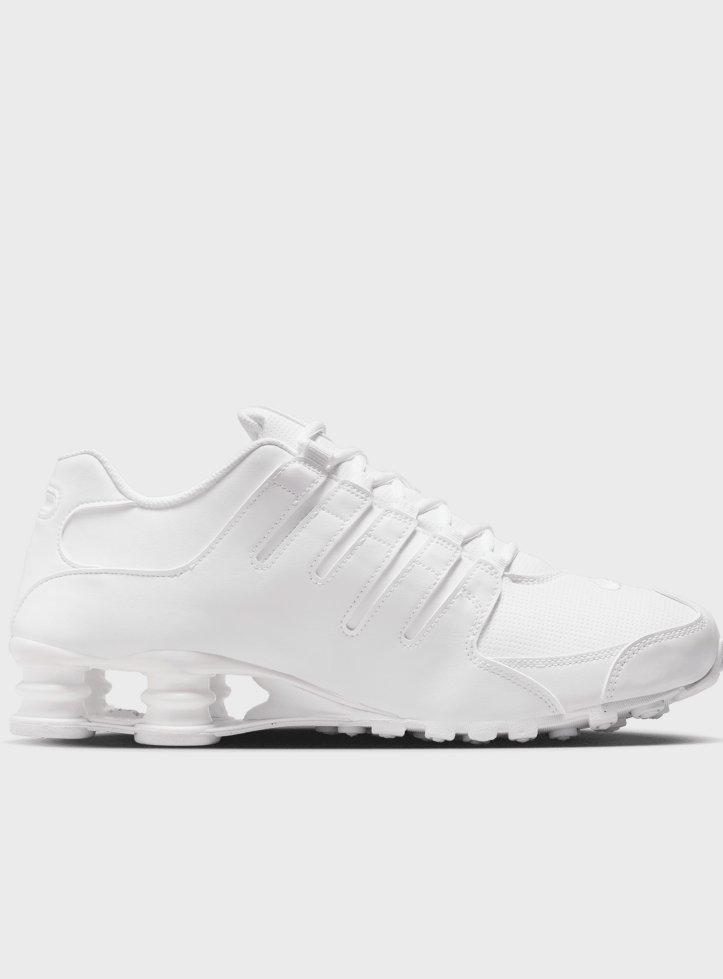 Nike, Shox NZ, white, Image 2 of 8