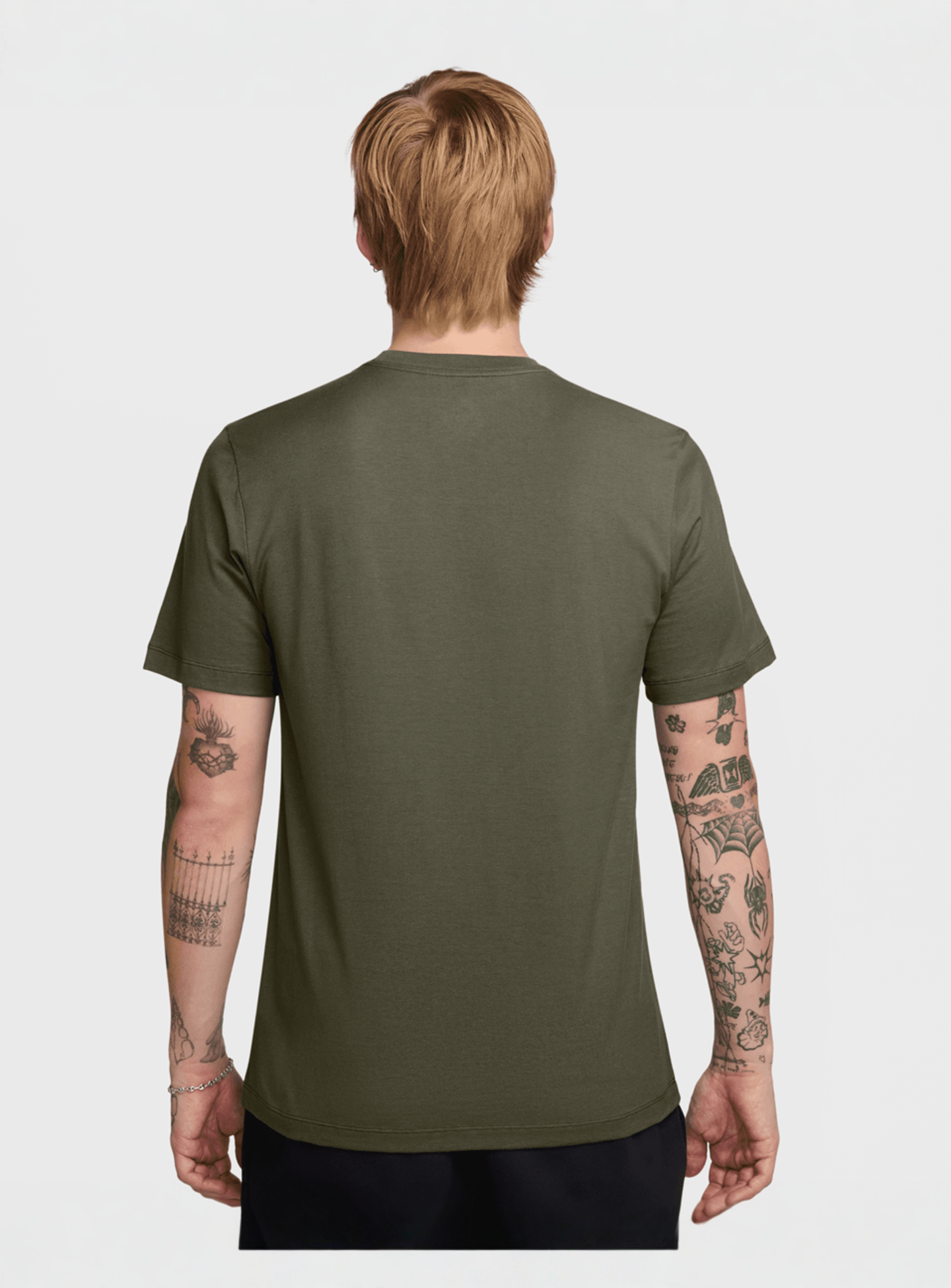 Nike, Sportswear Tee Icon Swoosh, green, Image 2 of 3