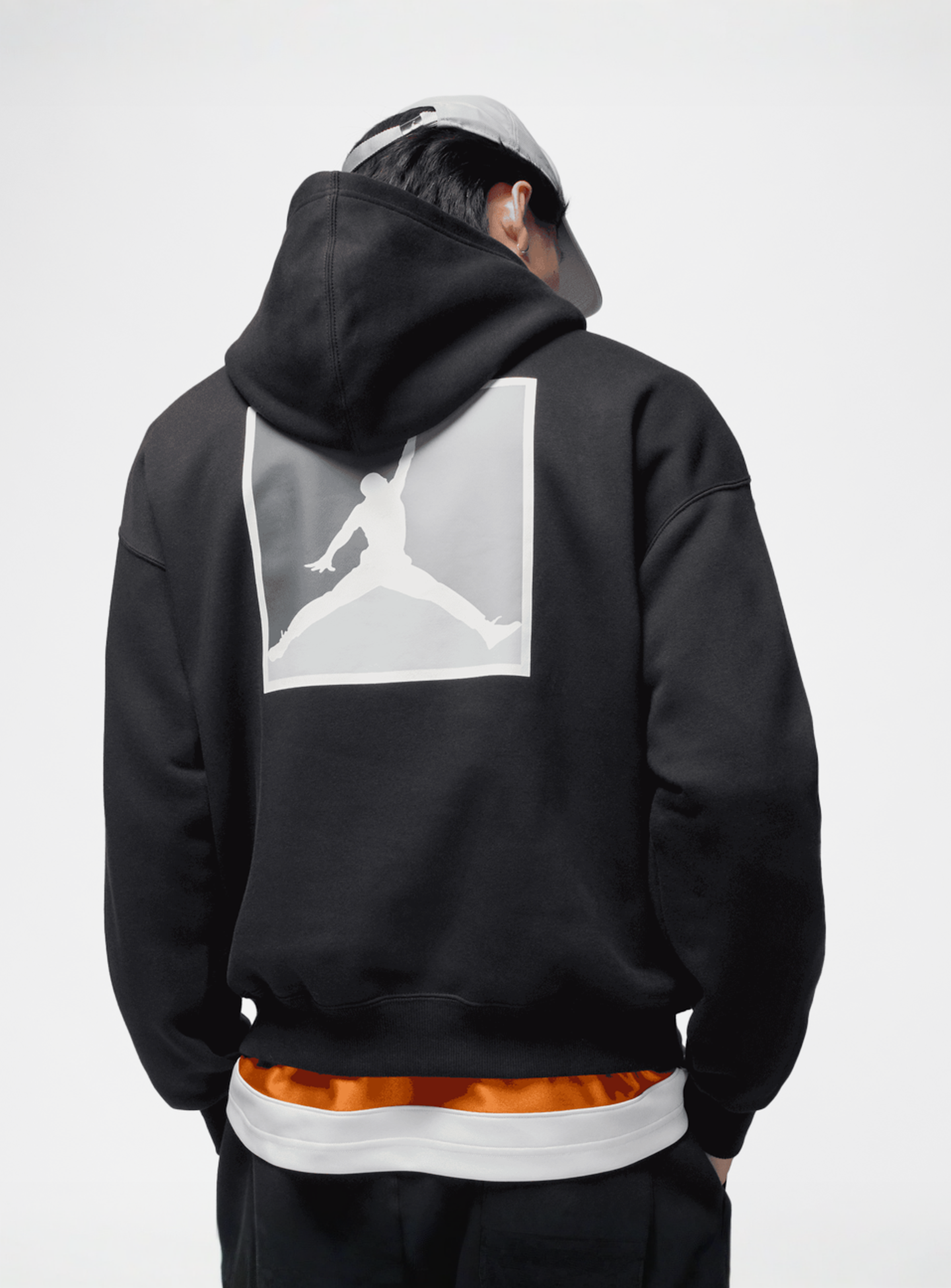 Jordan, Brooklyn Fleece Graphic Hoodie, black, Image 2 of 6