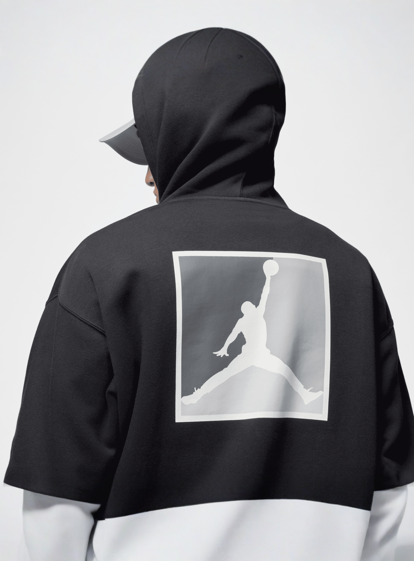 Jordan, Brooklyn Fleece Graphic Hoodie, black, Image 5 of 6