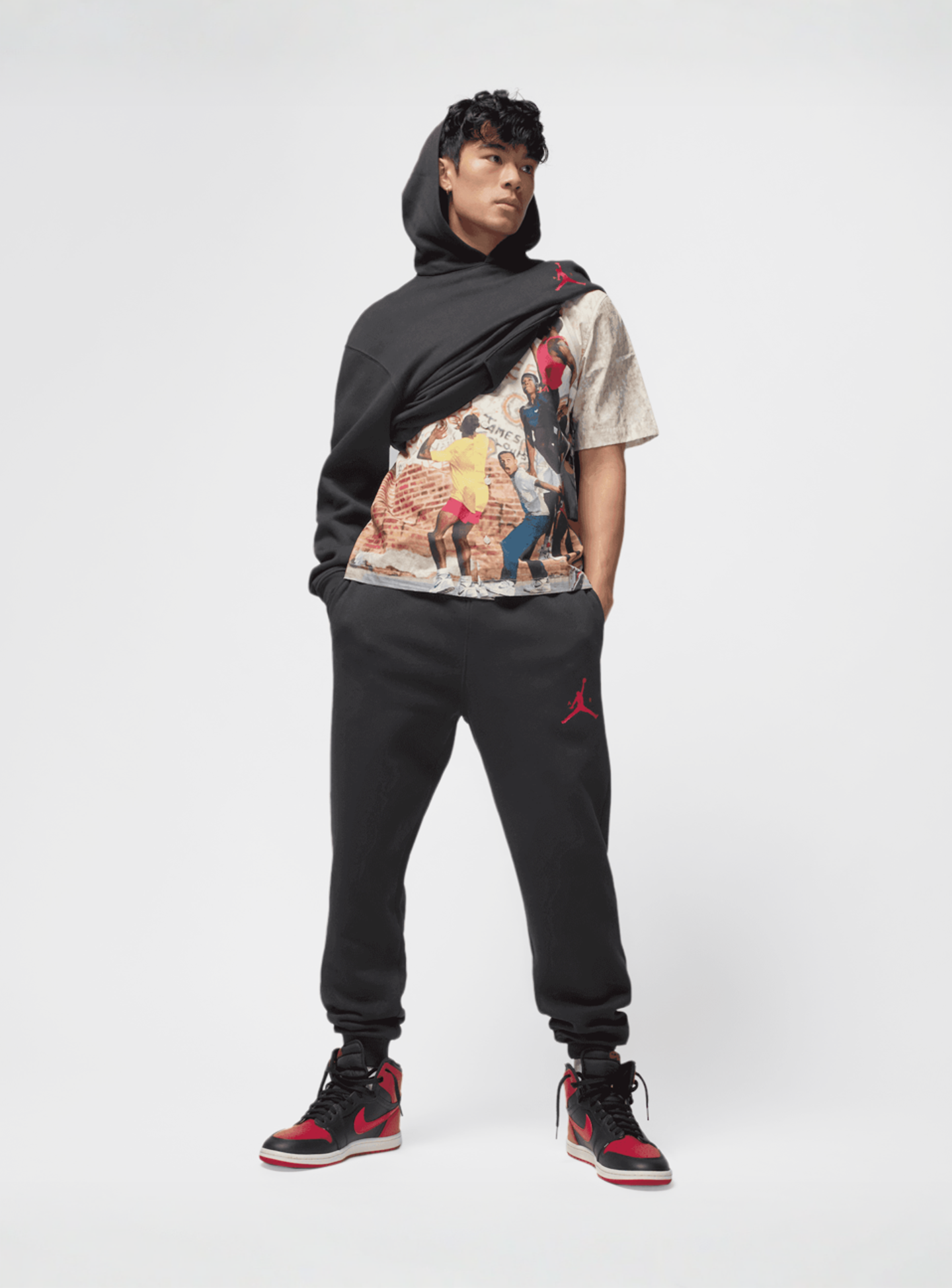 Jordan, Jumpman Fleece Pants, black, Image 6 of 6