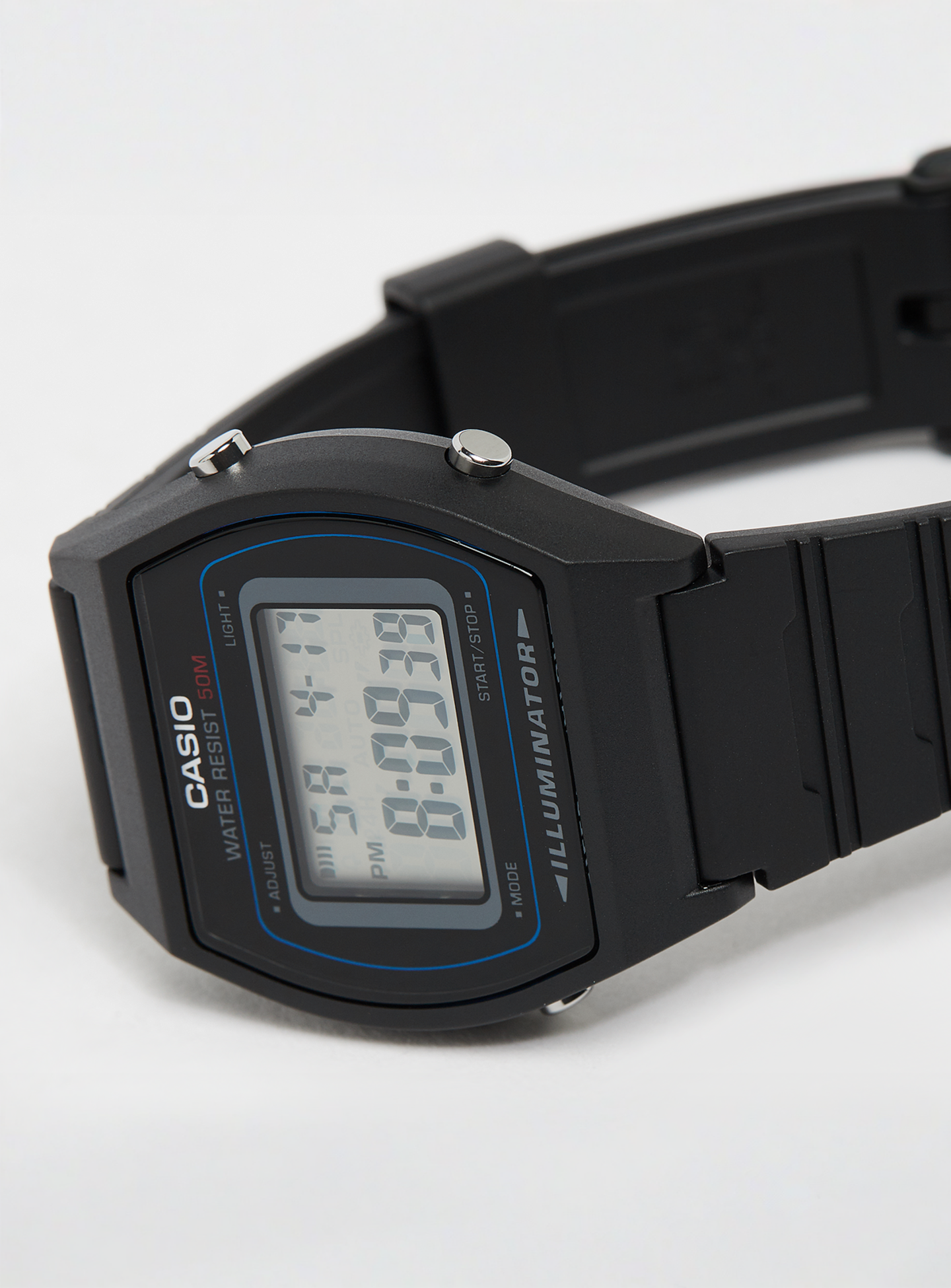 CASIO, W-202-1AVEF, black, Image 3 of 3