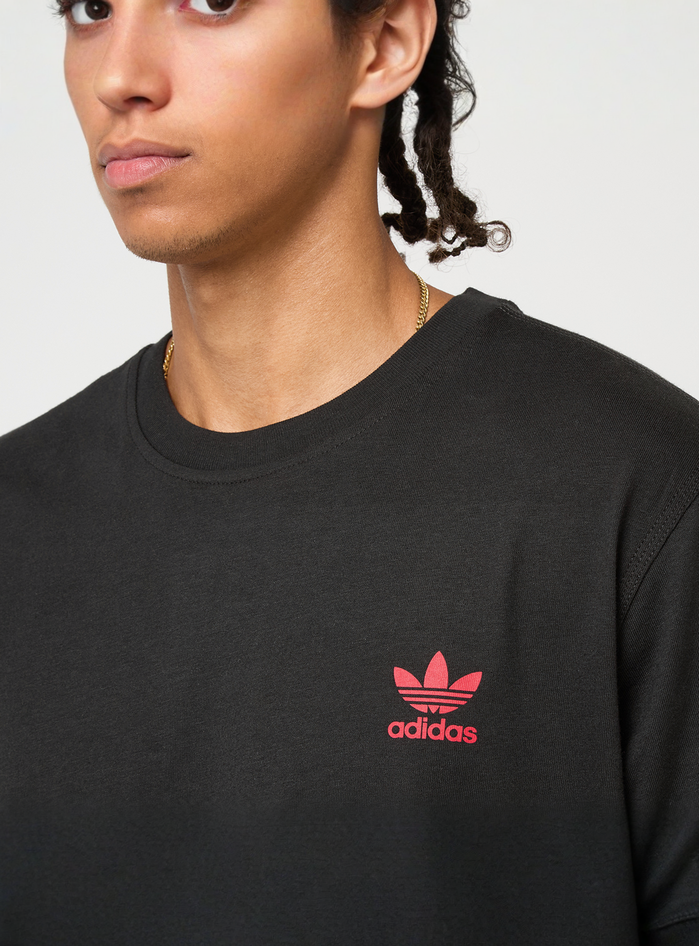 adidas Originals, Back Ripped Cam Tee, black, Image 3 of 5