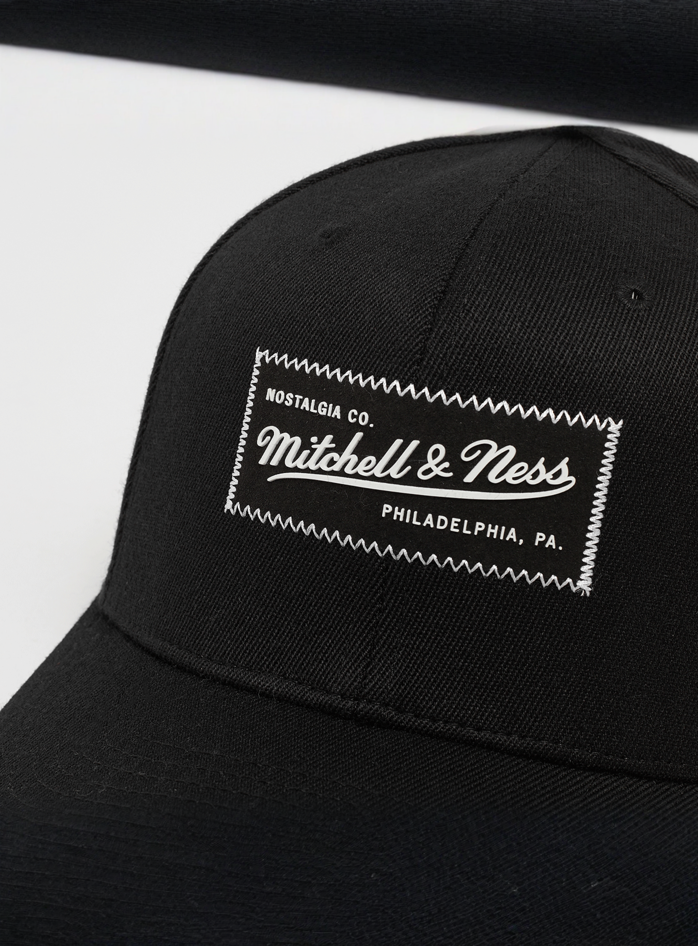 Mitchell & Ness, Rubber Patch Classic Red Own Brand, black, Image 4 of 4