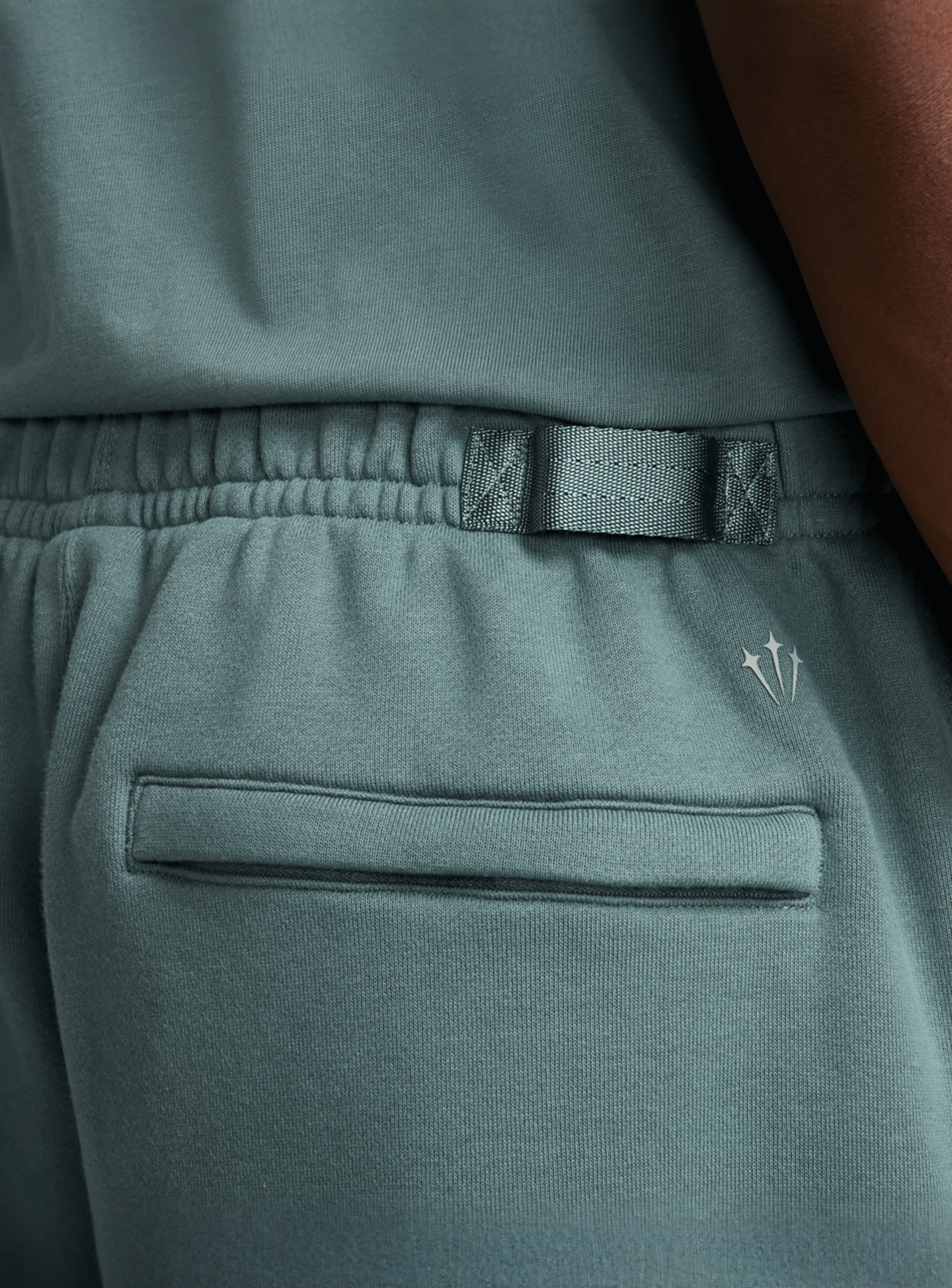 Nike Nocta, NRG CS Fleece Shorts, green, Image 5 of 9