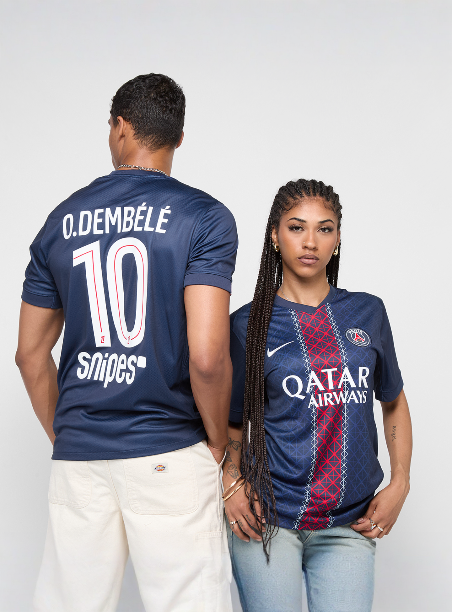 Nike, Dembélé / No. 10 / PSG Nike Home Stadium 2025/26, blue, Image 1 of 9