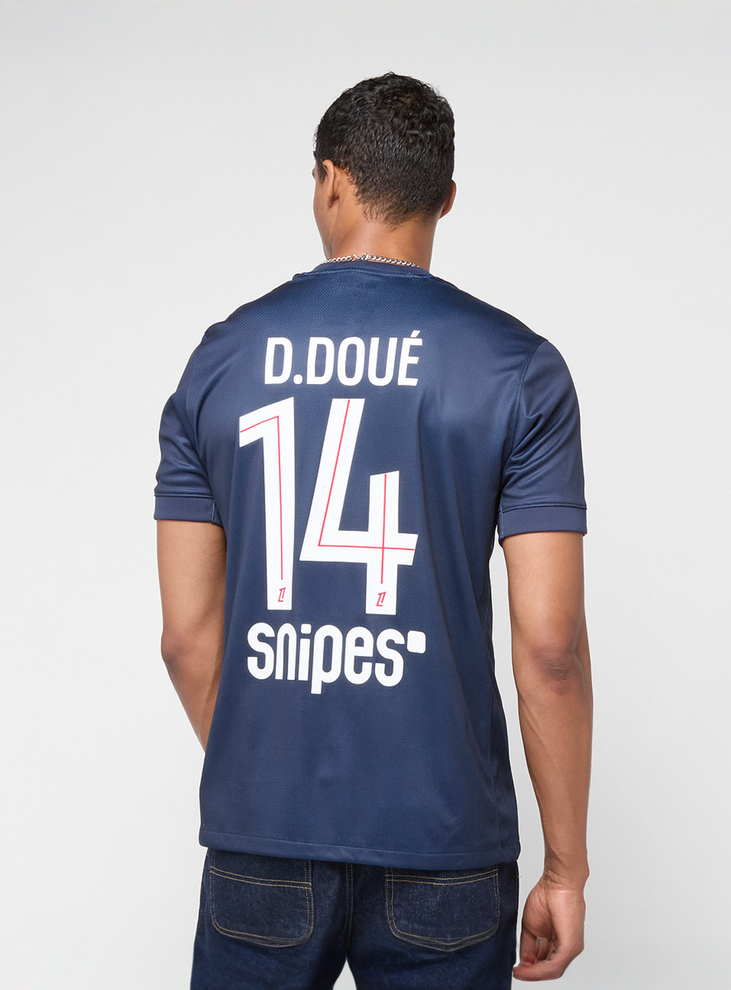 Nike, Doué / No. 14 / PSG Nike Home Stadium 2025/26, blue, Image 3 of 9