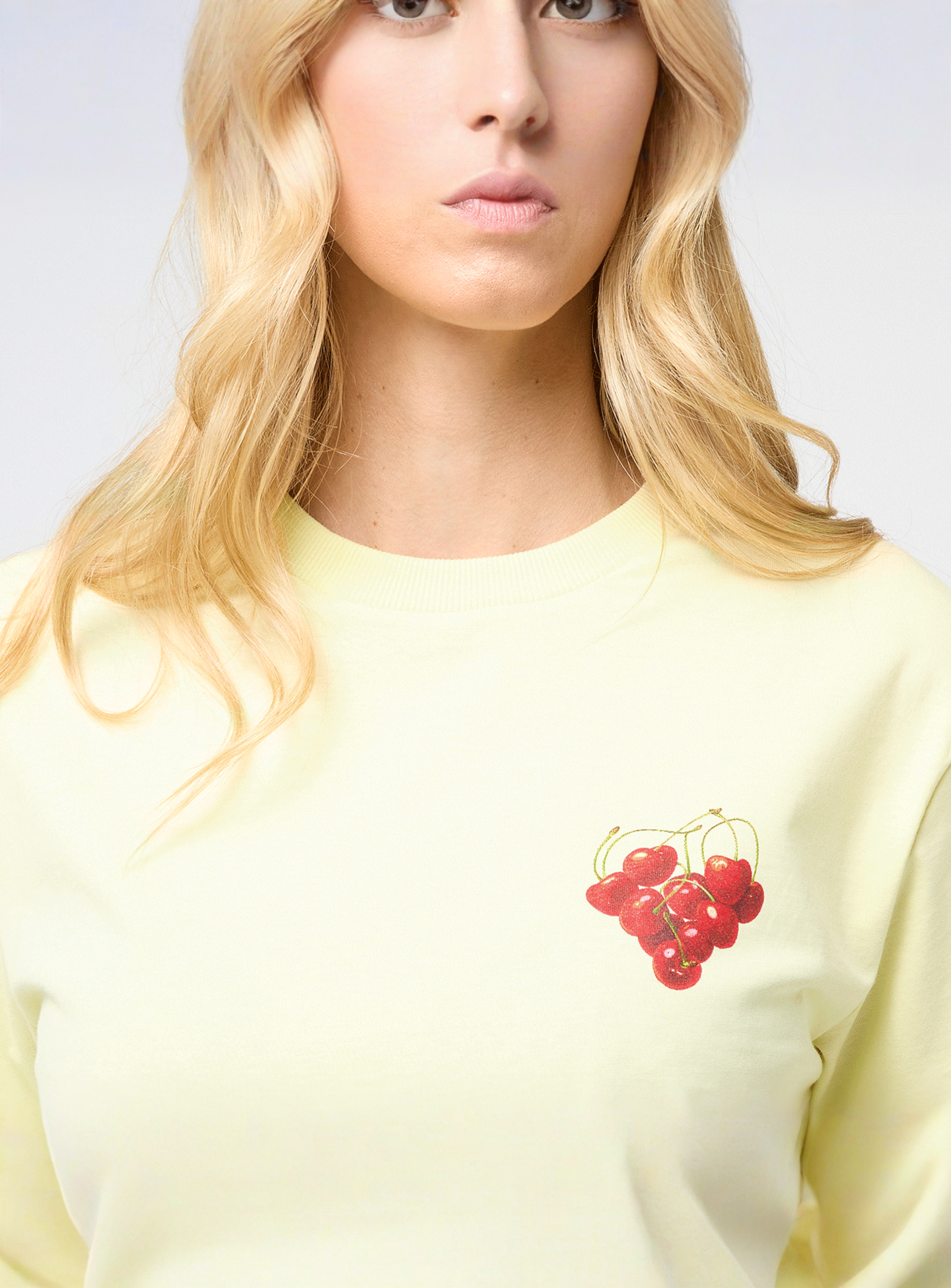 Miss Tee, Cherrie Lovers Tee, yellow, Image 3 of 4