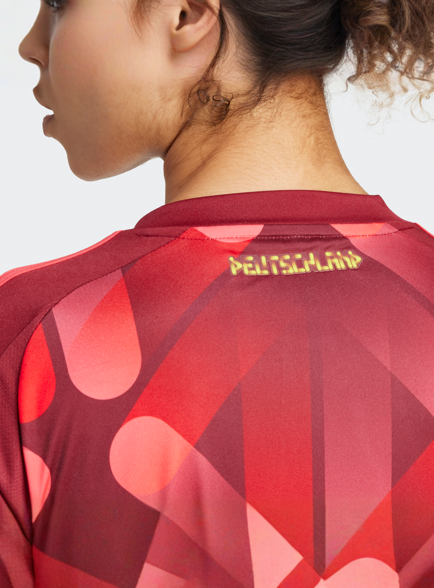 adidas Originals, DFB 25 (Women's Team) Away Jersey, red, Image 4 of 6