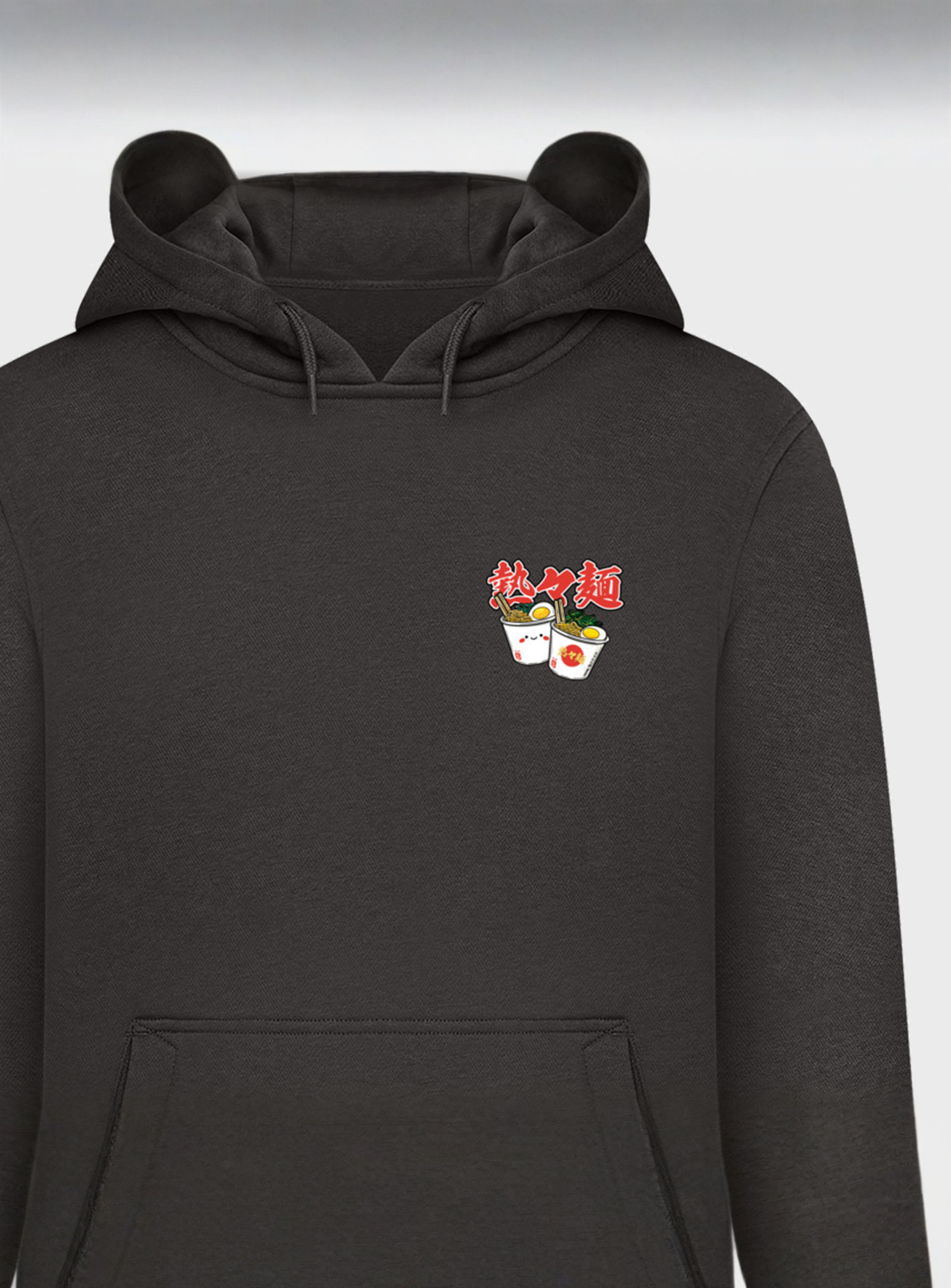 Mister Tee, Love Ramen Noodles Hoody, black, Image 3 of 4