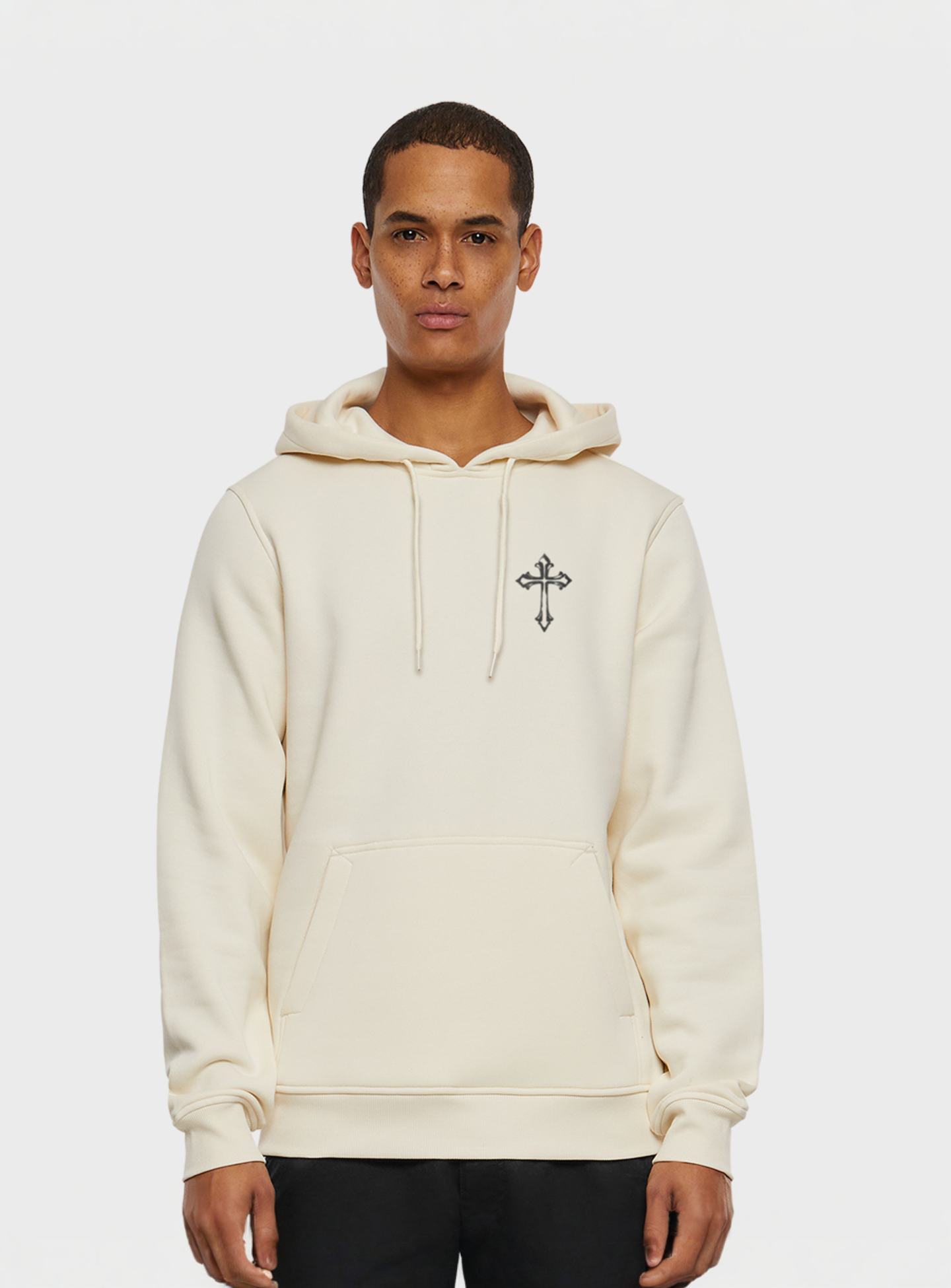 Mister Tee, Holy Cross Hoody, beige, Image 1 of 4