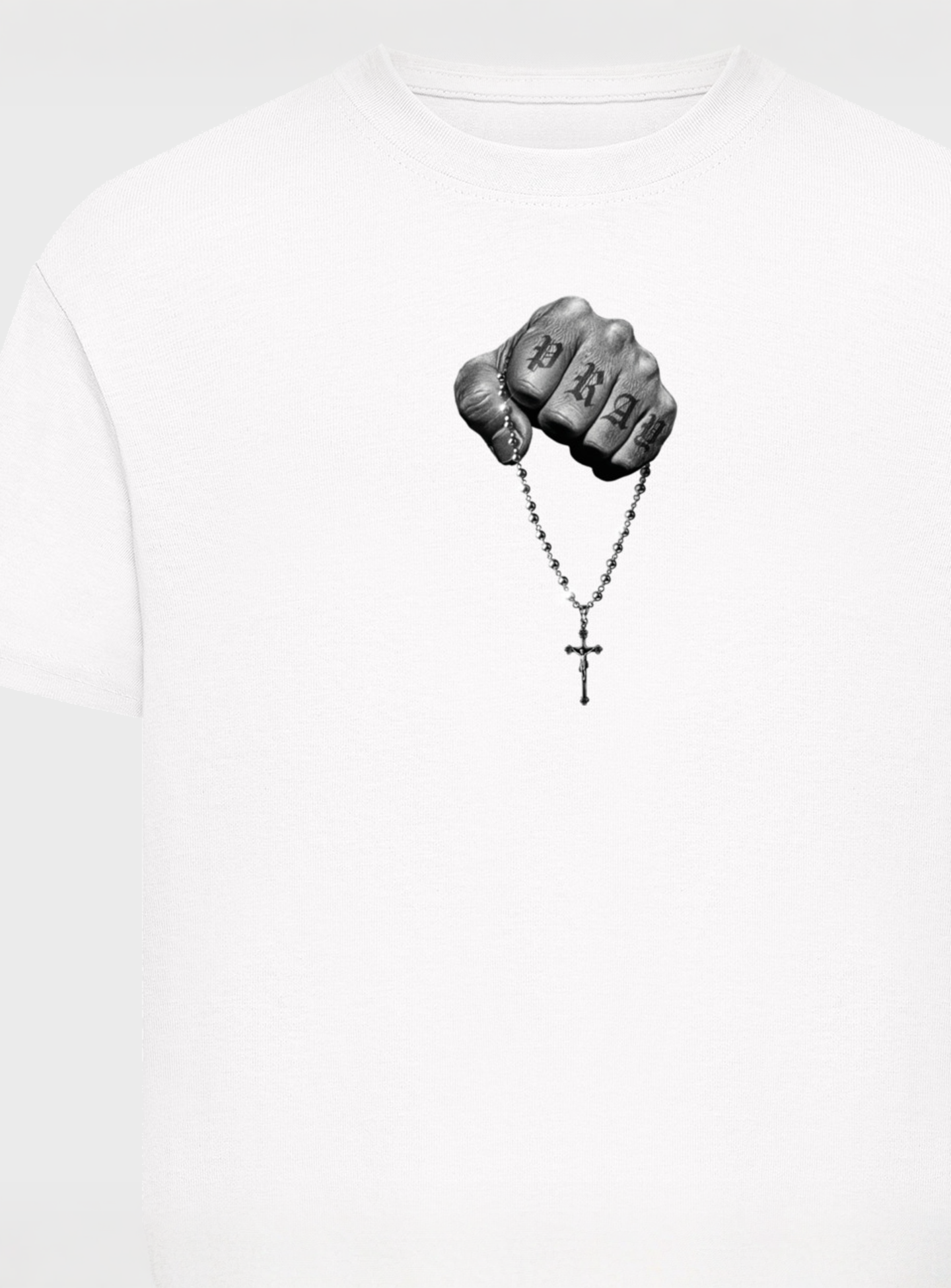 Mister Tee - Kids, Faith Meets Strength Tee, white, Image 3 of 3