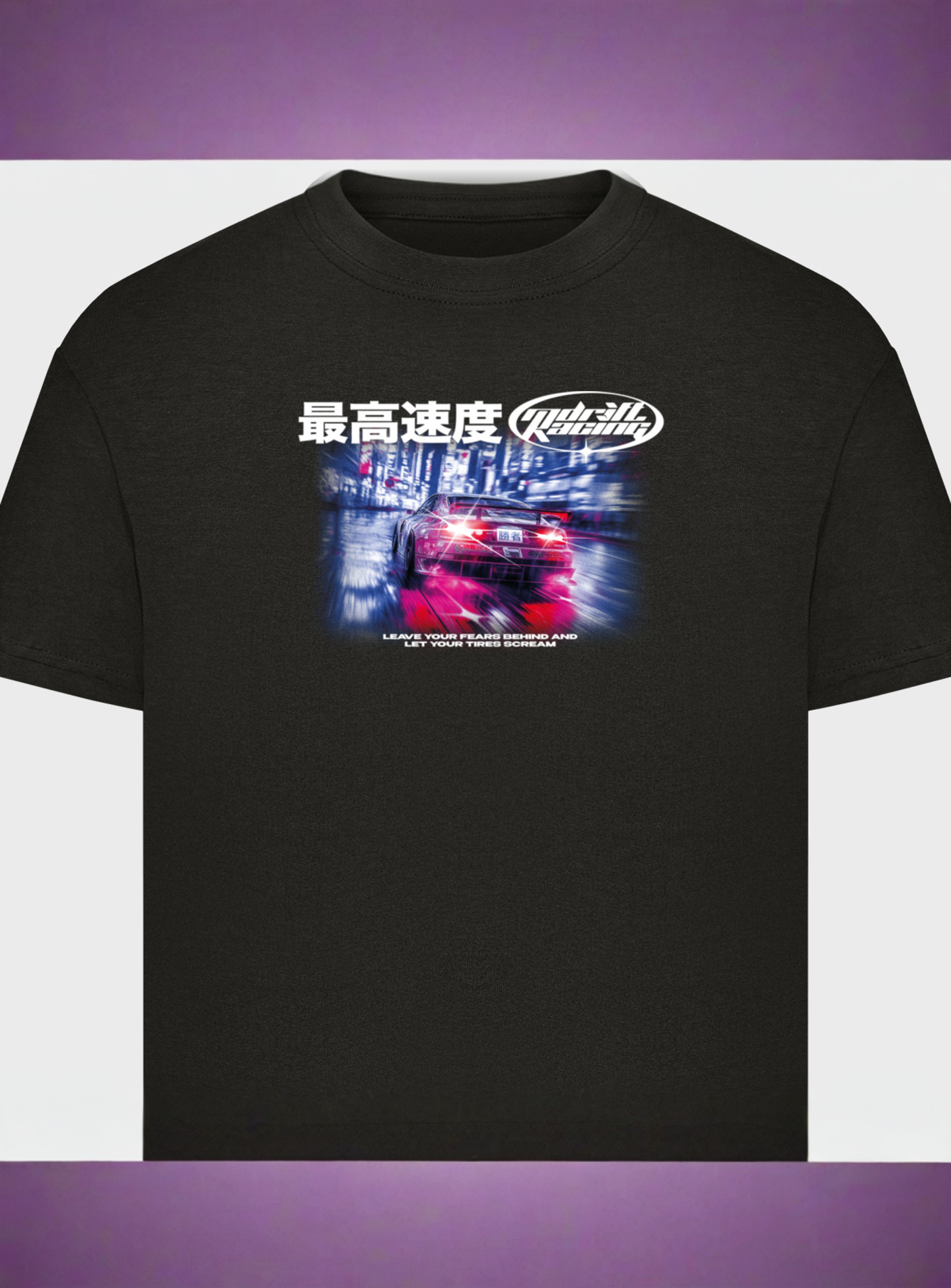 Mister Tee - Kids, Drift Racing Tee, black, Image 3 of 3