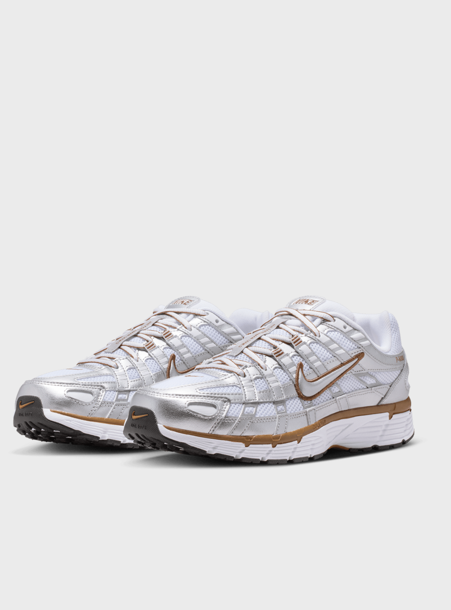 Nike, WMNS P-6000, white, Image 4 of 8