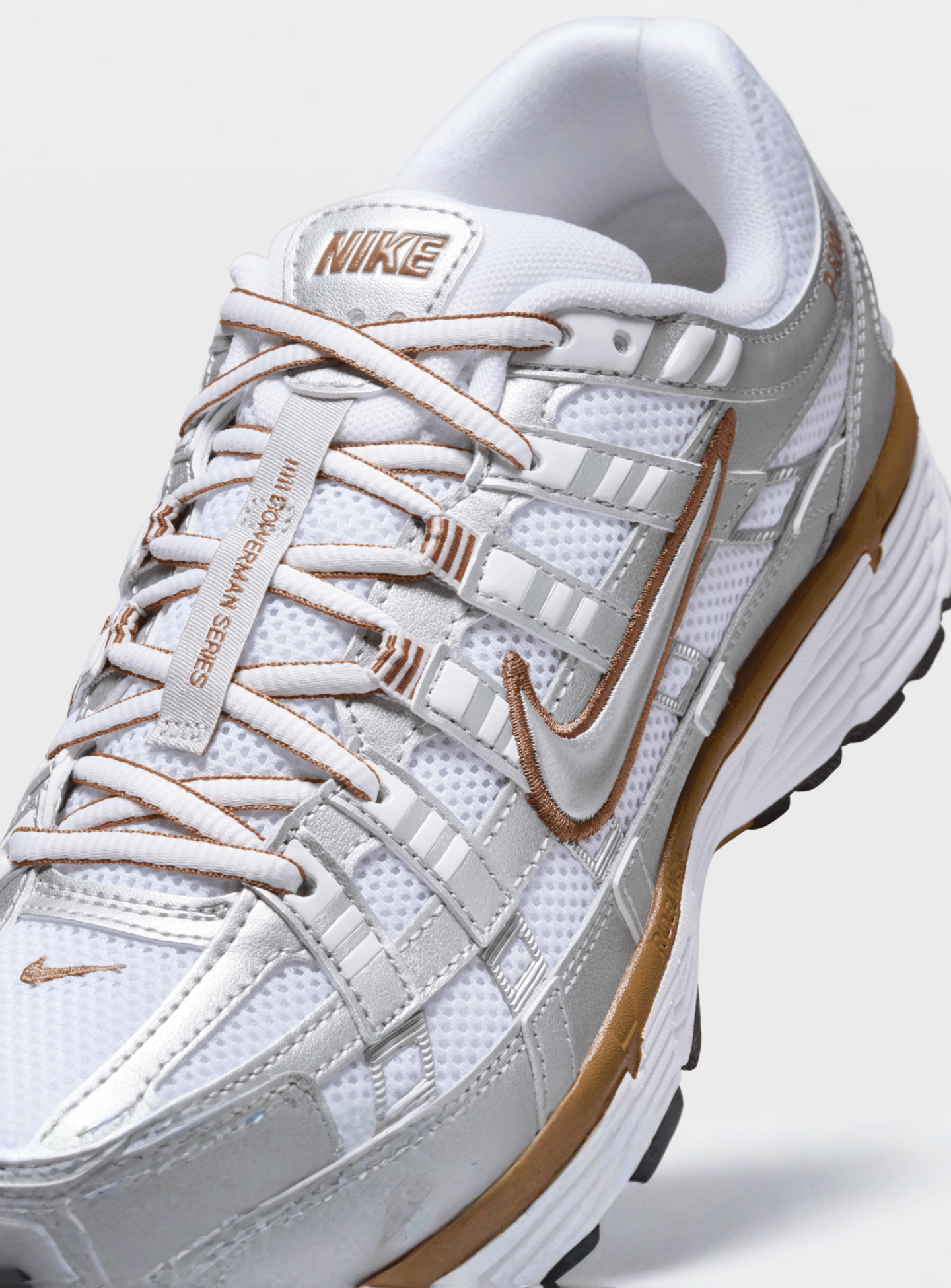 Nike, WMNS P-6000, white, Image 7 of 8
