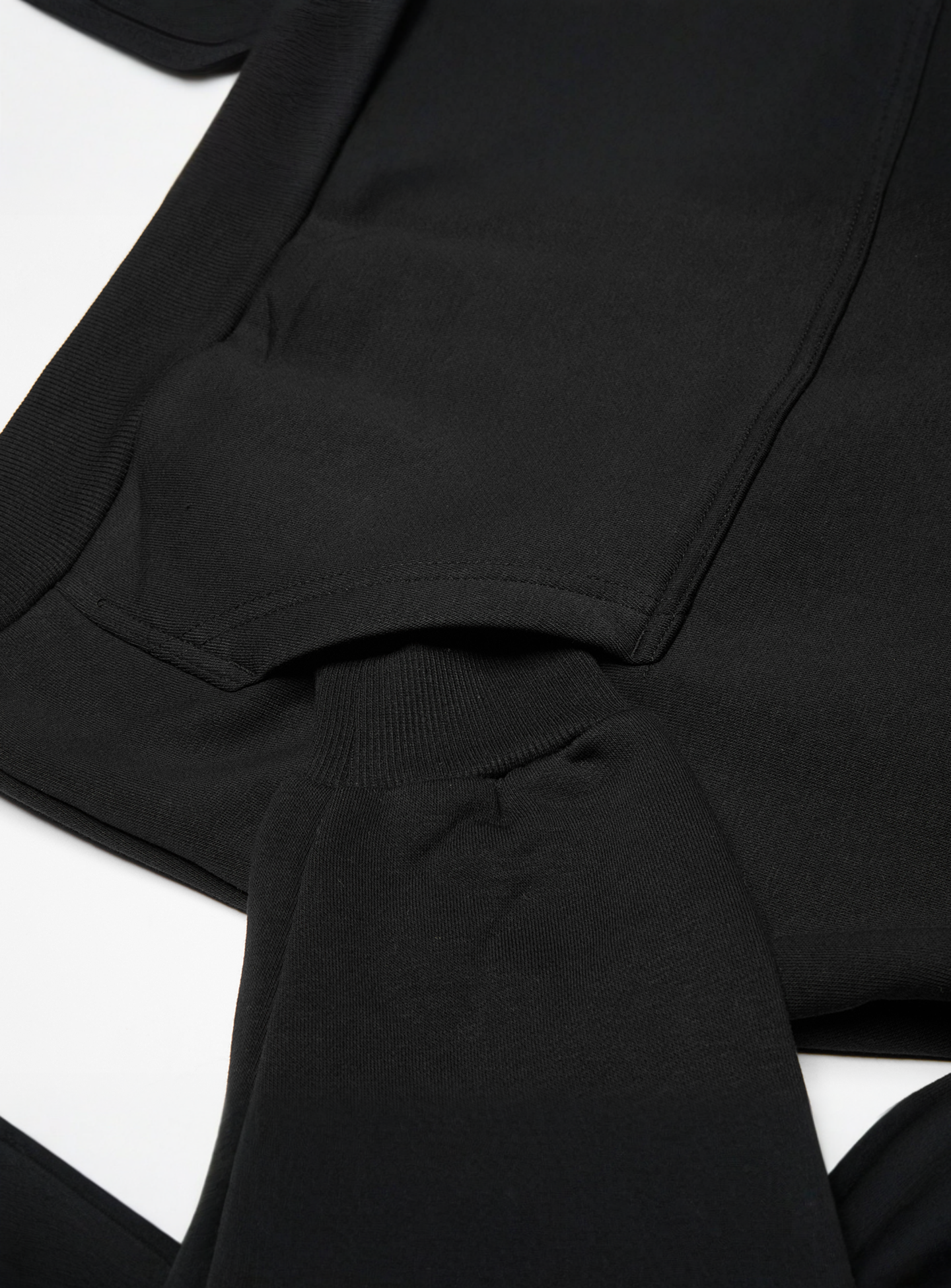 Urban Classics, Kids Fluffy Hoody, black, Image 3 of 3