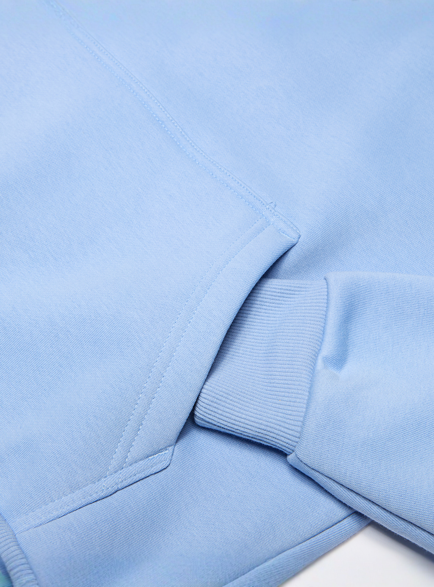 Urban Classics, Kids Fluffy Hoody, blue, Image 3 of 3