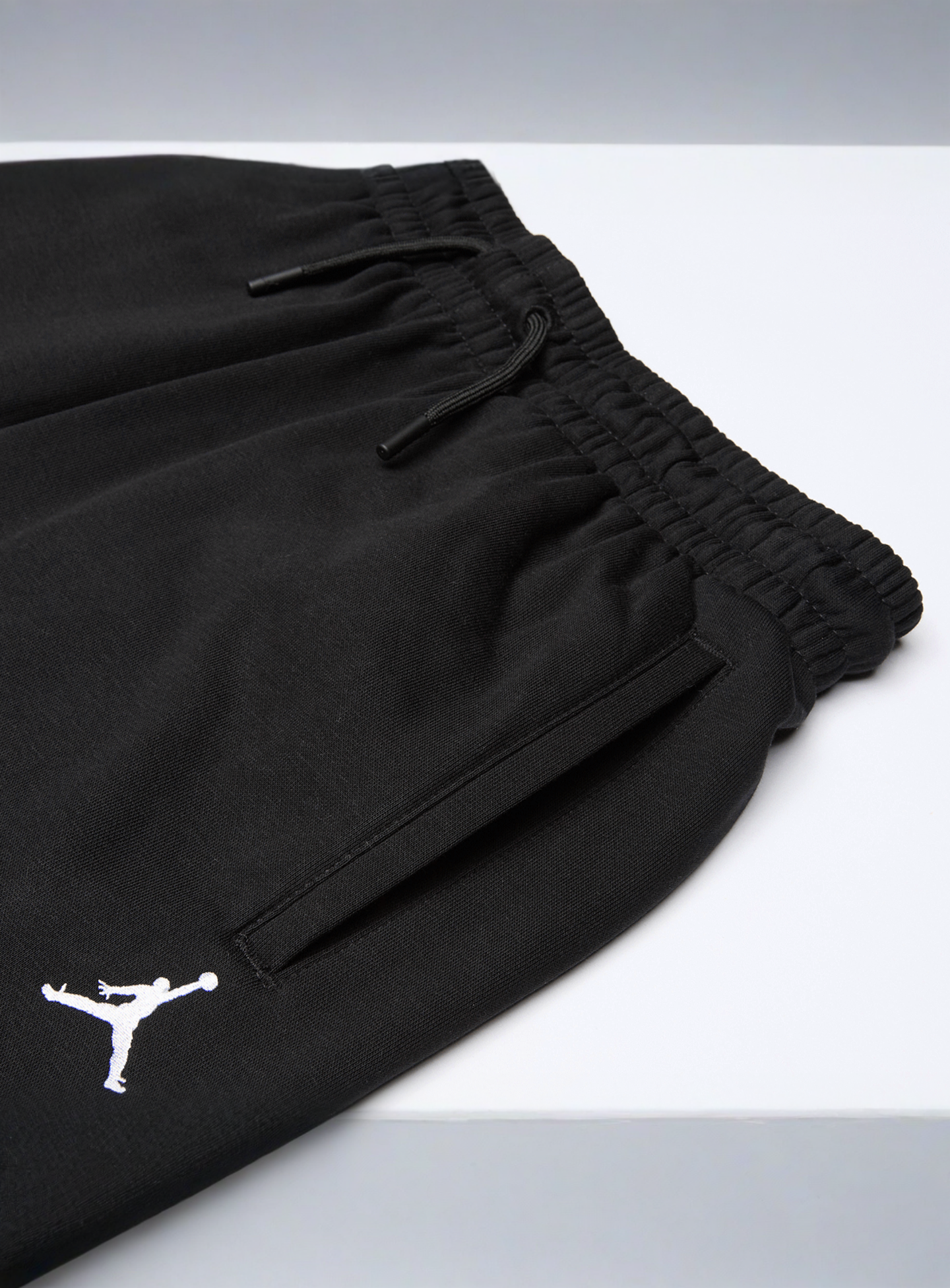 Jordan, JDB Michael Jordan MVP High Brand Read Jumpman Fleece Pant, black, Image 3 of 5