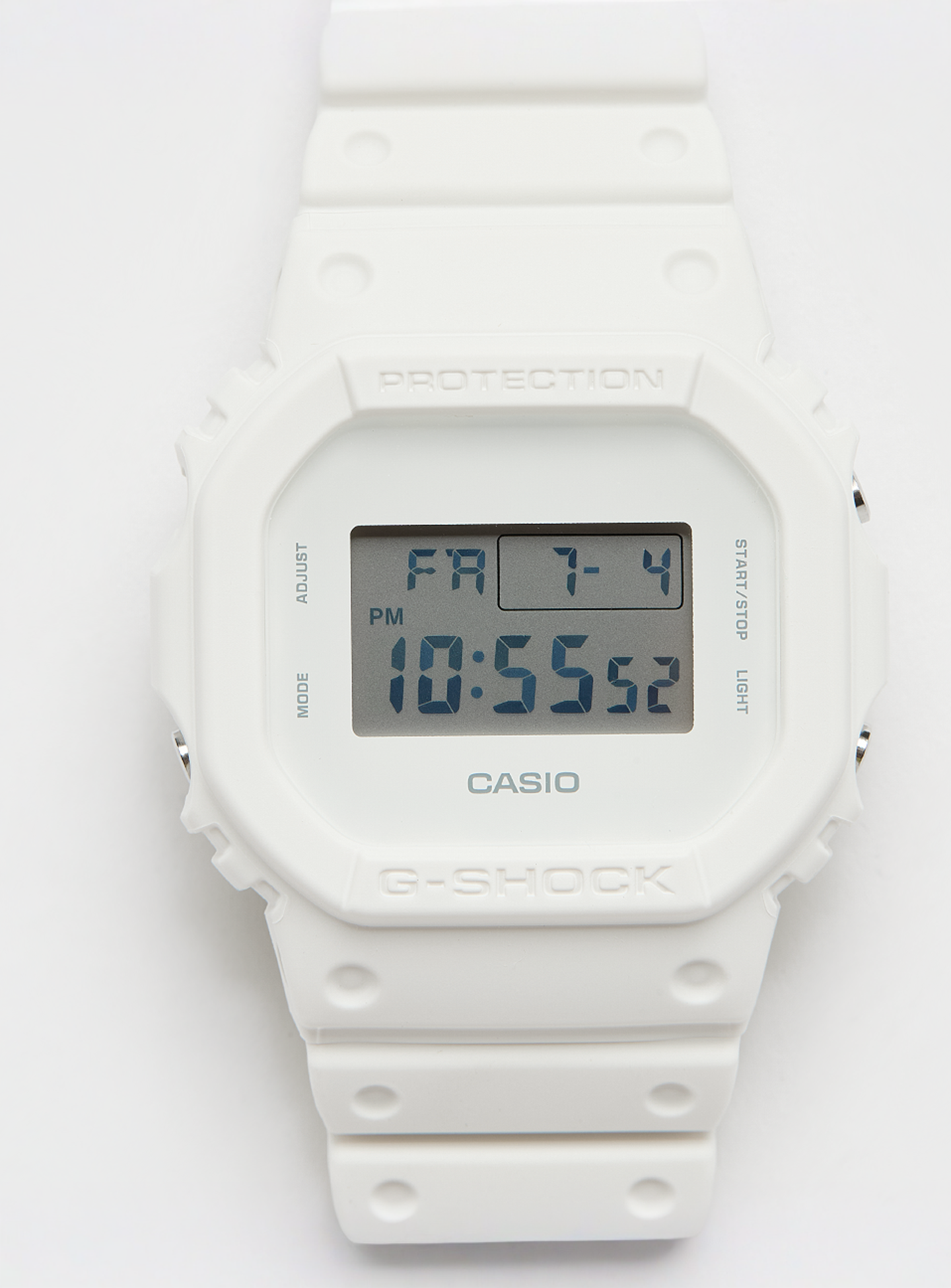 G-SHOCK, DW-5600WW-7ER, white, Image 1 of 3