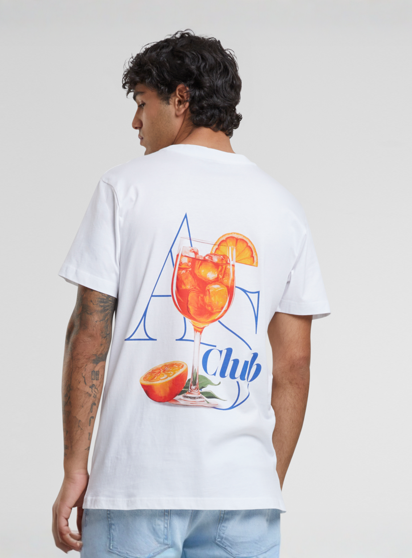 Mister Tee, A S Club Tee, white, Image 2 of 5