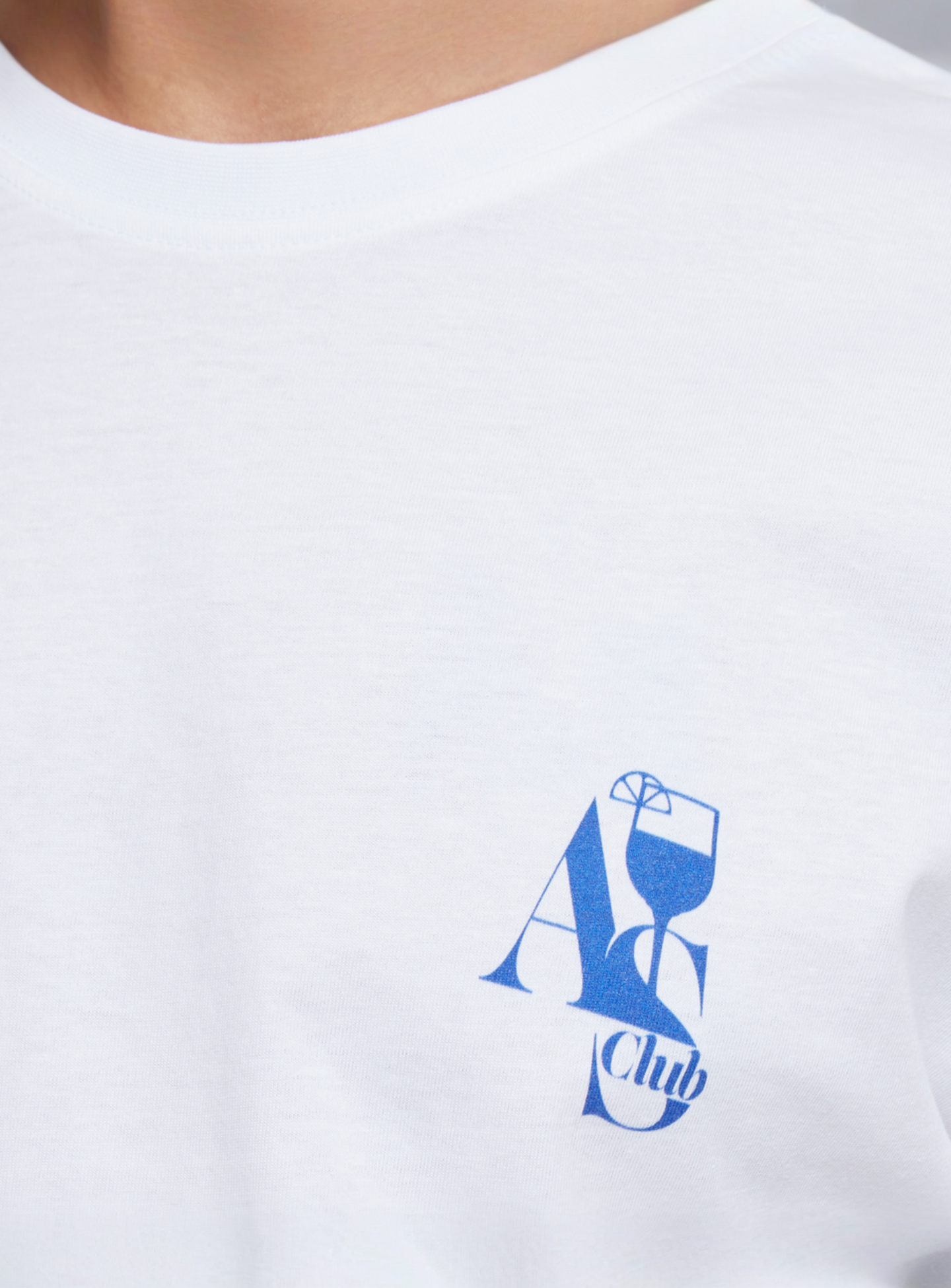 Mister Tee, A S Club Tee, white, Image 3 of 5