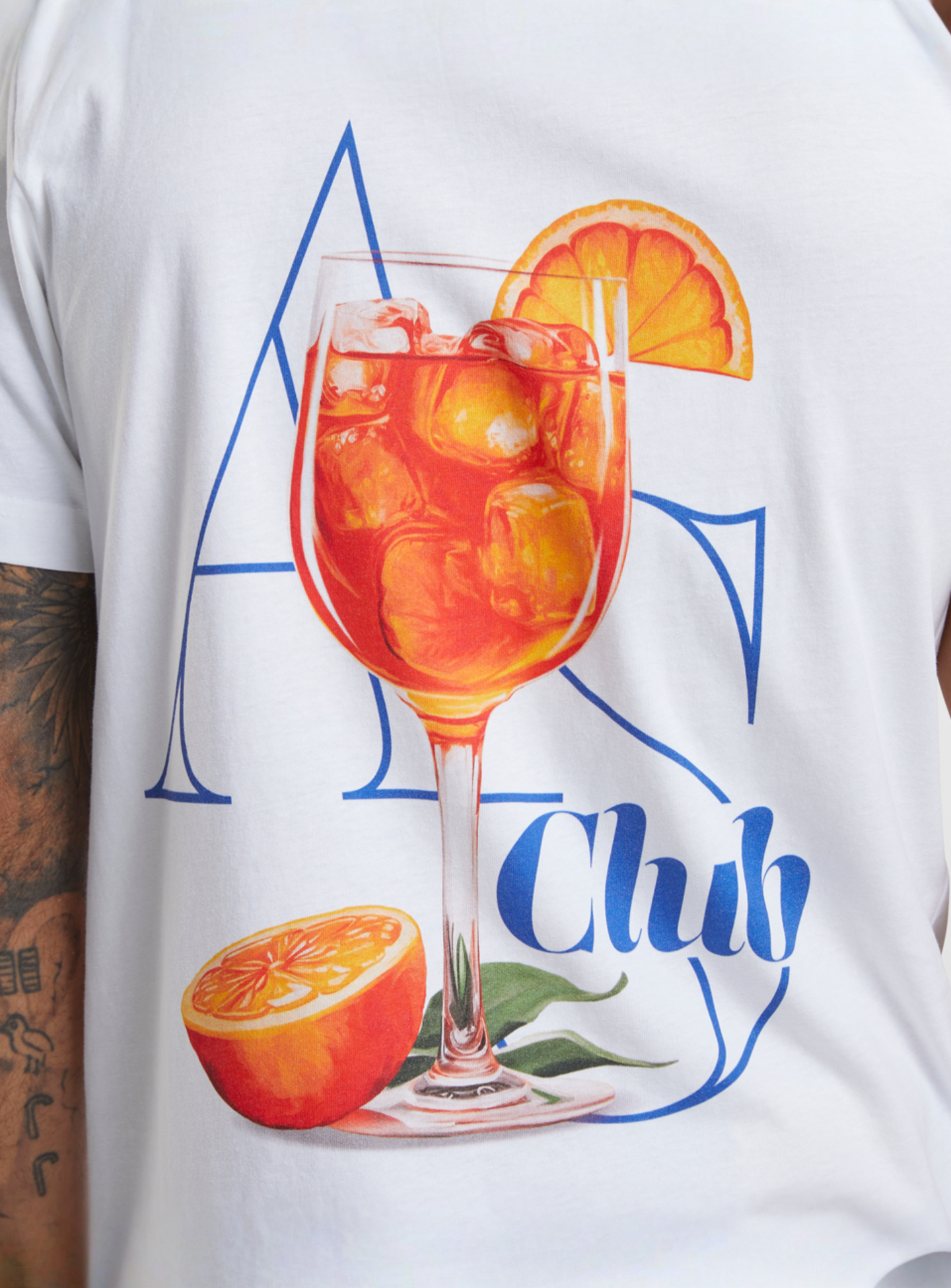 Mister Tee, A S Club Tee, white, Image 4 of 5