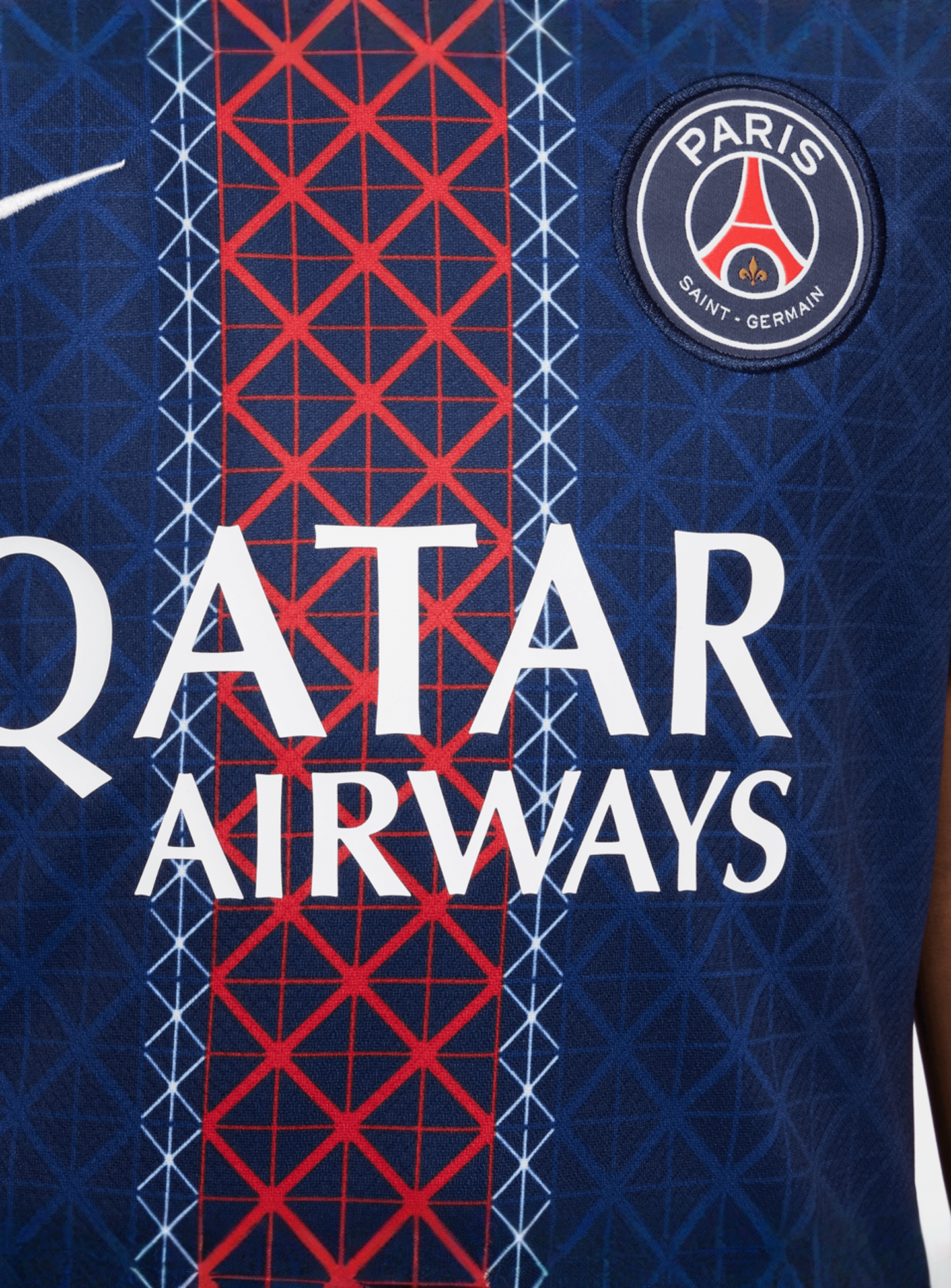 Nike, Doué / No. 14 / PSG Nike Kids Home Stadium 2025/26, blue, Image 6 of 9