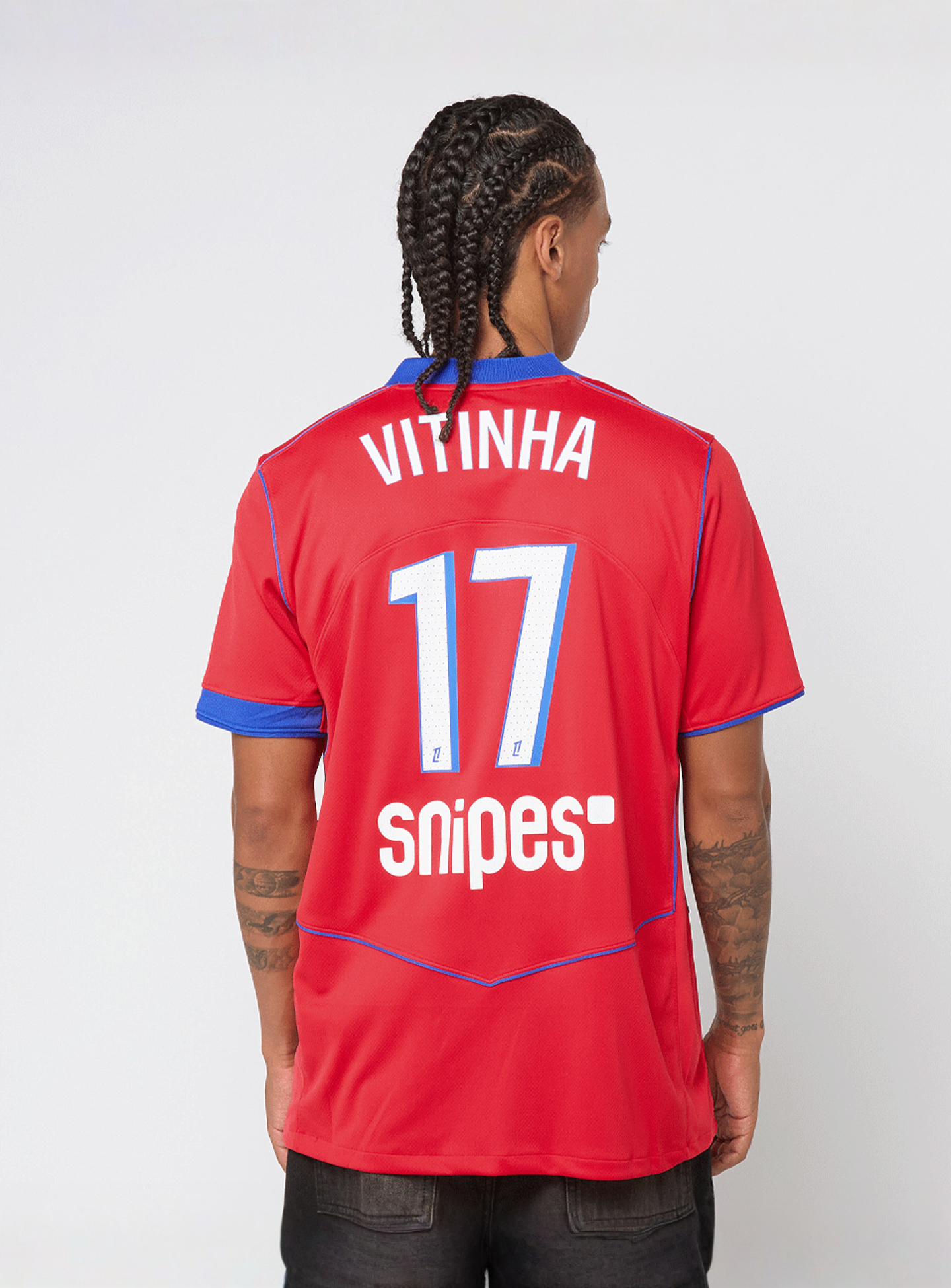 Nike, Vitinha / No. 17 / PSG Nike Third Stadium 2025/26, red, Image 2 of 7