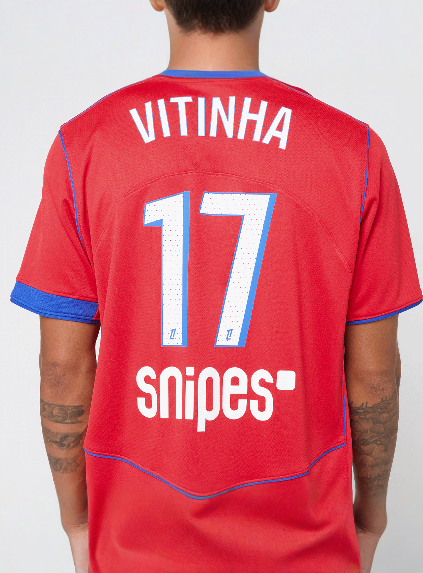 Nike, Vitinha / No. 17 / PSG Nike Third Stadium 2025/26, red, Image 6 of 7