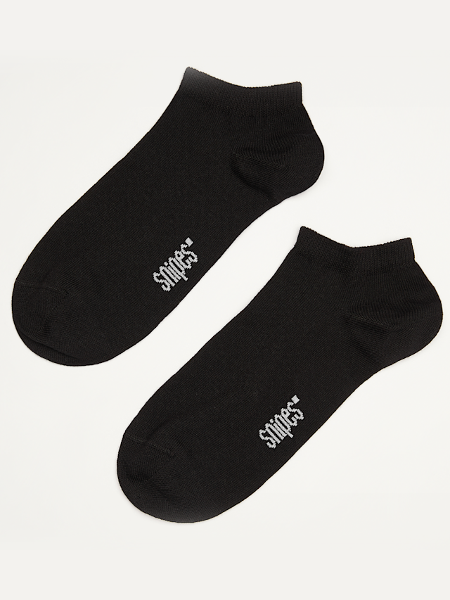 SNIPES, 3 PACK - No Show Socks, black, Image 1 of 2