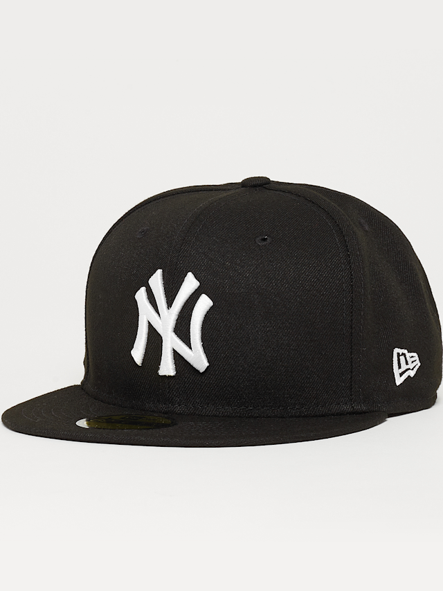 New Era, Fitted-Cap 59Fifty Basic MLB New York Yankees, black, Image 1 of 4